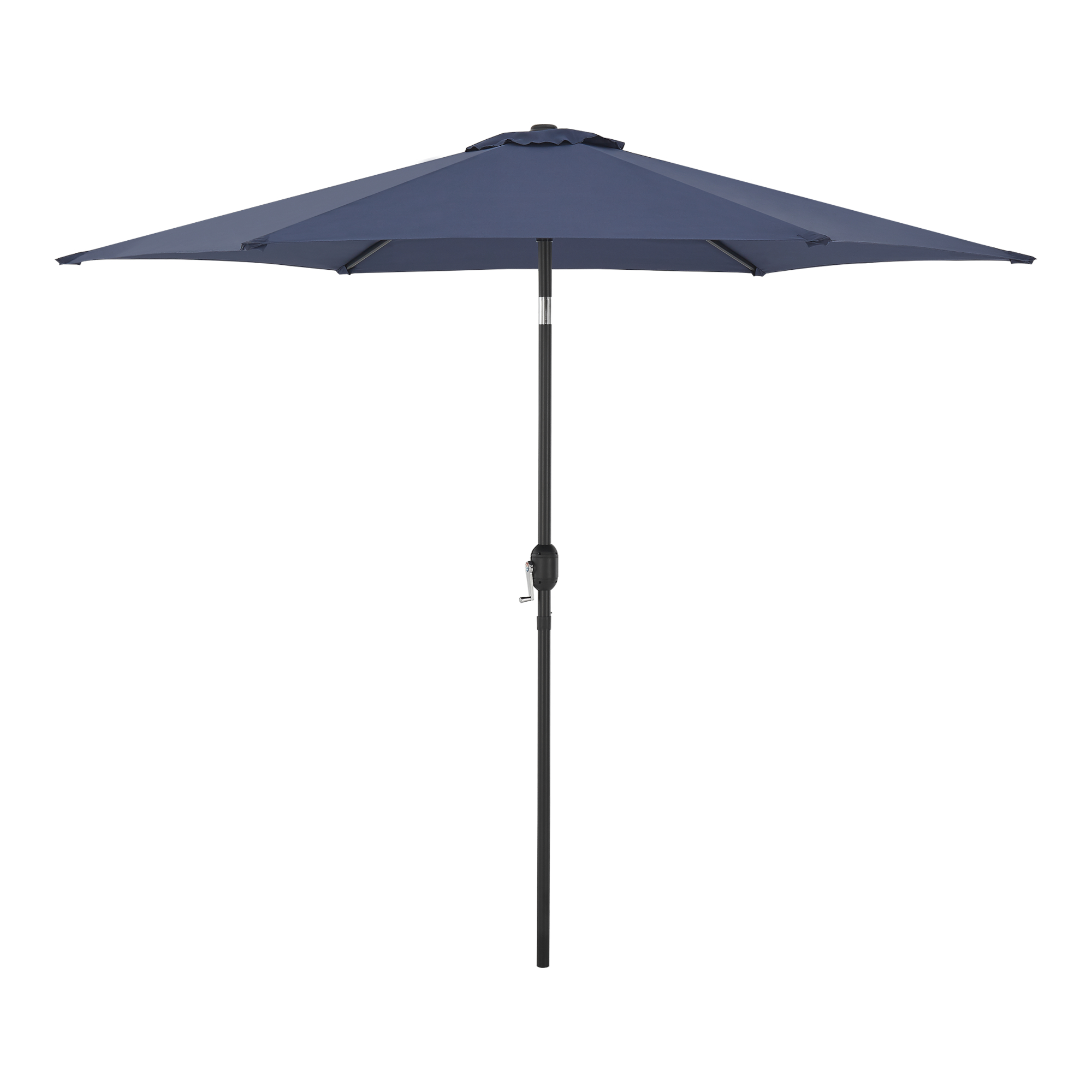Sombrilla terraza exterior altino con articulación ø 270 x 235 cm Azul