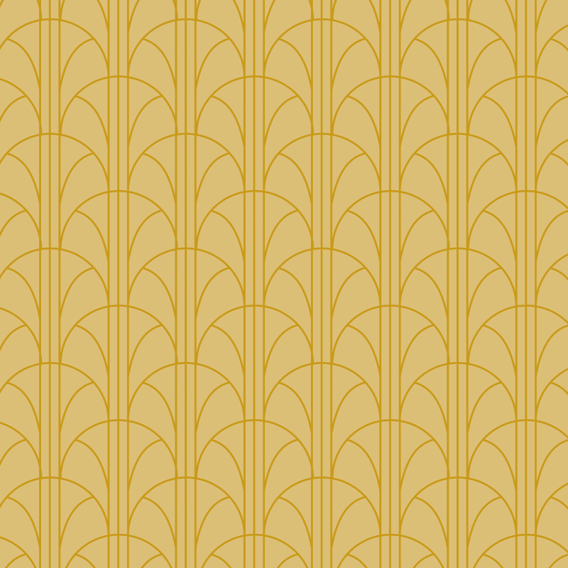 Papel pintado geométrico amarillo mostaza 58cm ancho por 350cm alto