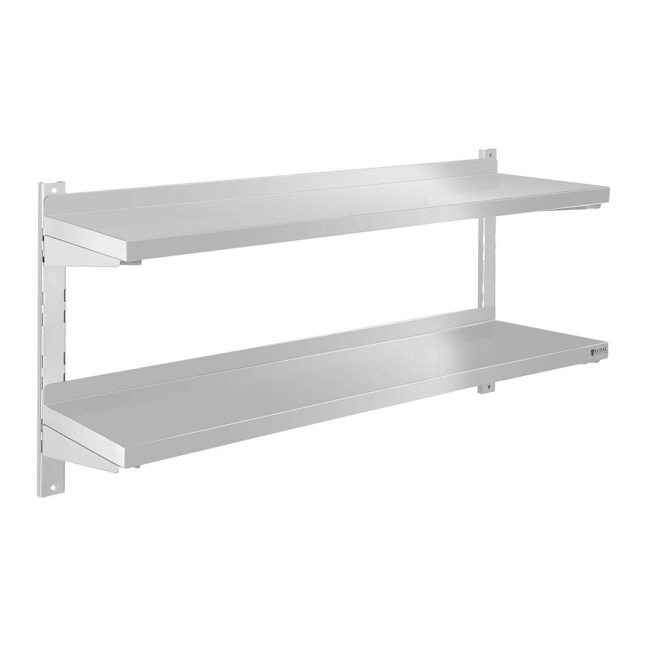 Estantería de pared profesional - 2 estantes - 120