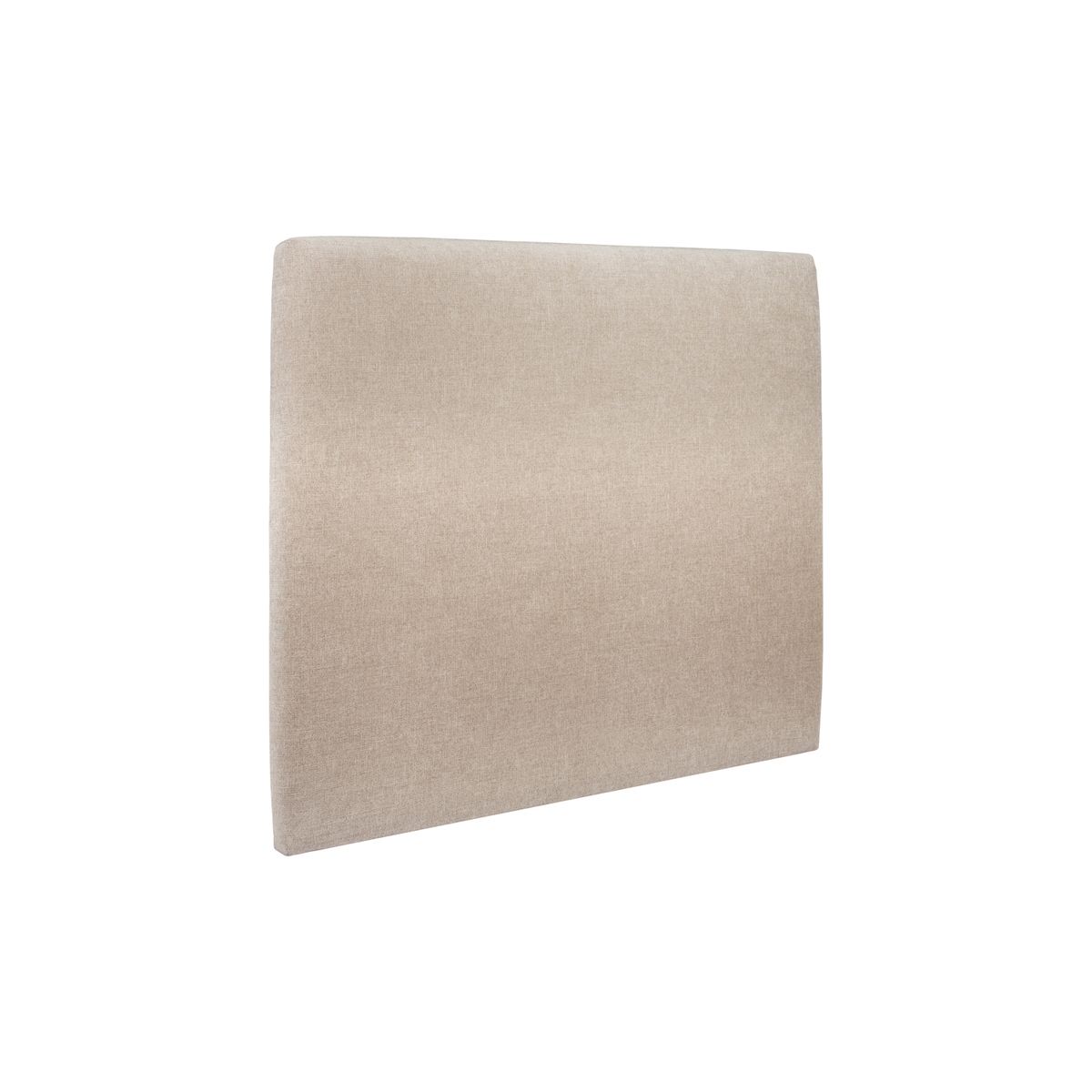 Cabecero tapizado 180 cm - tela natté marrón beige - beige marrón
