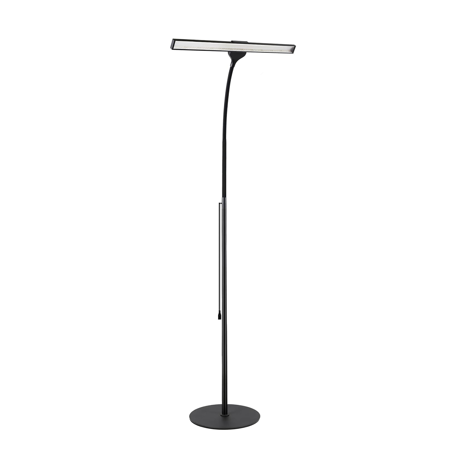 Nettlife lámpara de pie negro 156x26