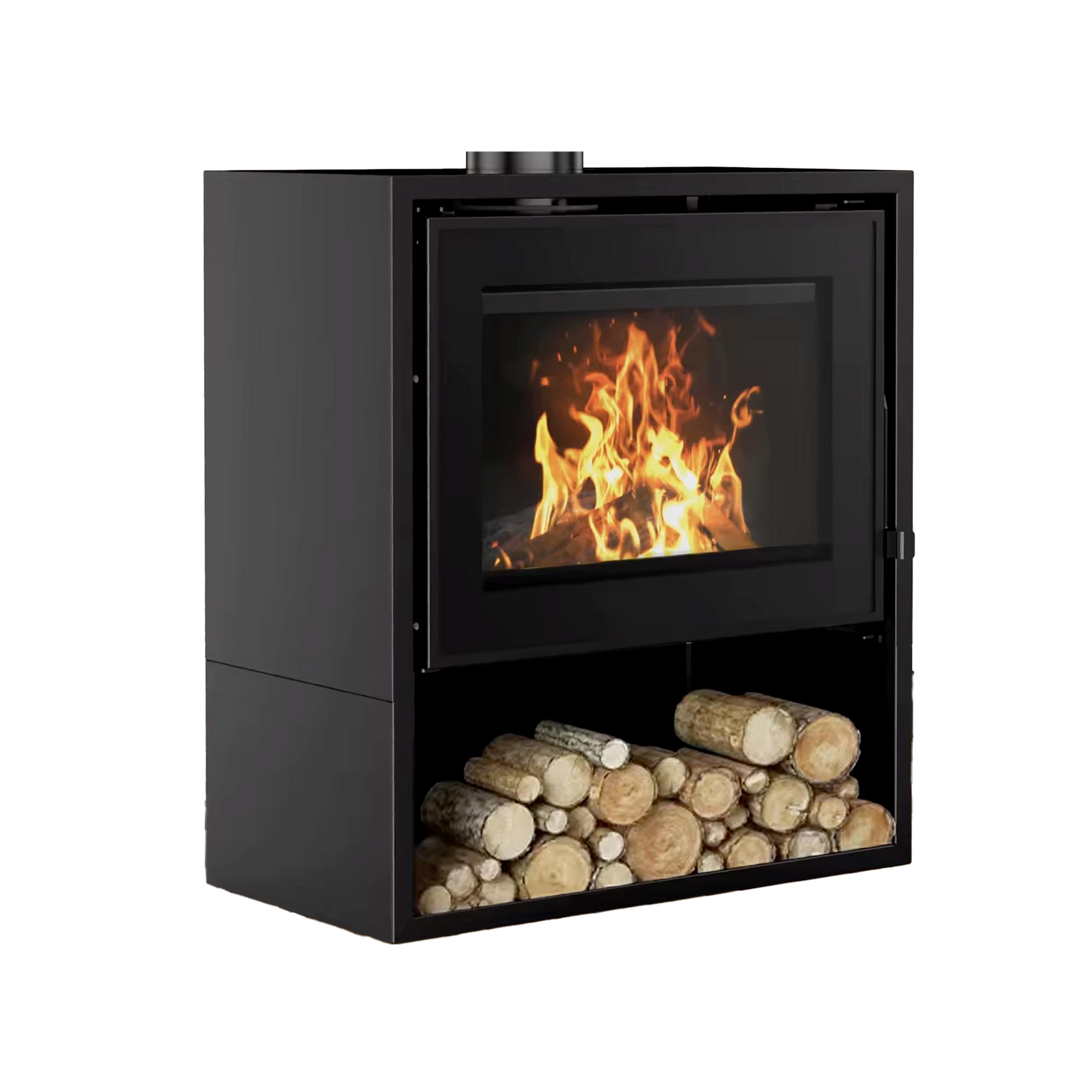 Estufa de leña sannover arclas 12 kw