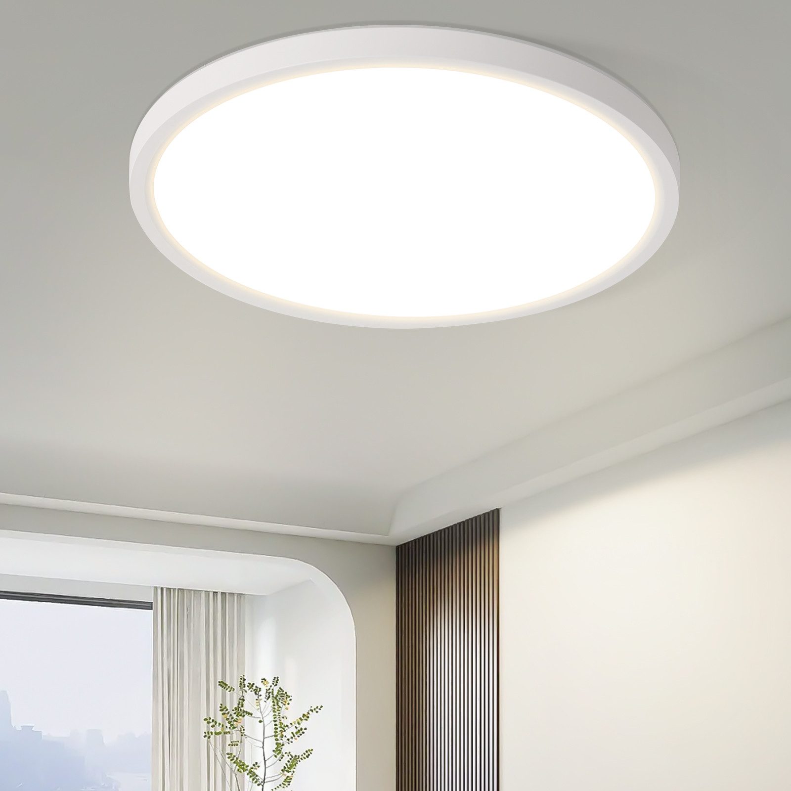 Nettlife plafon de techo LED blanca 18x18 4000k