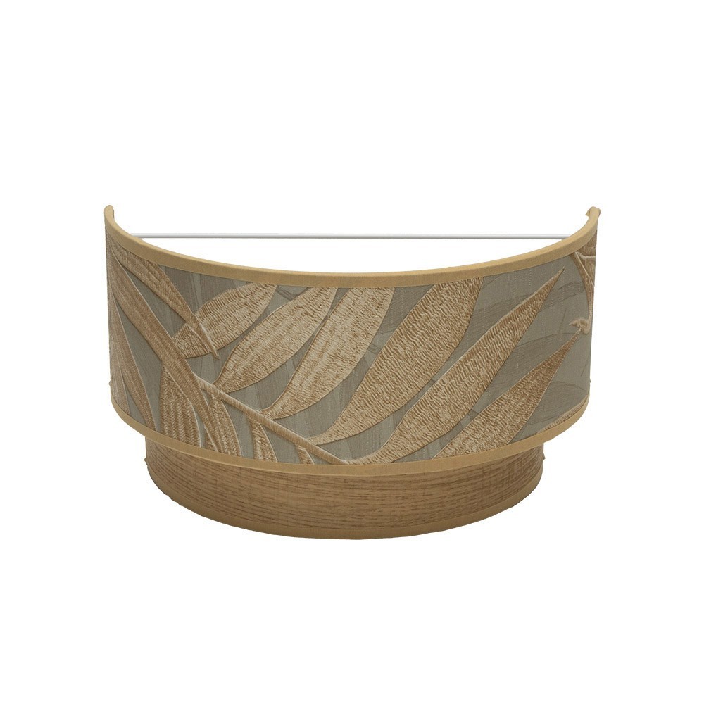 Aplique de pared samoa marron 30cm