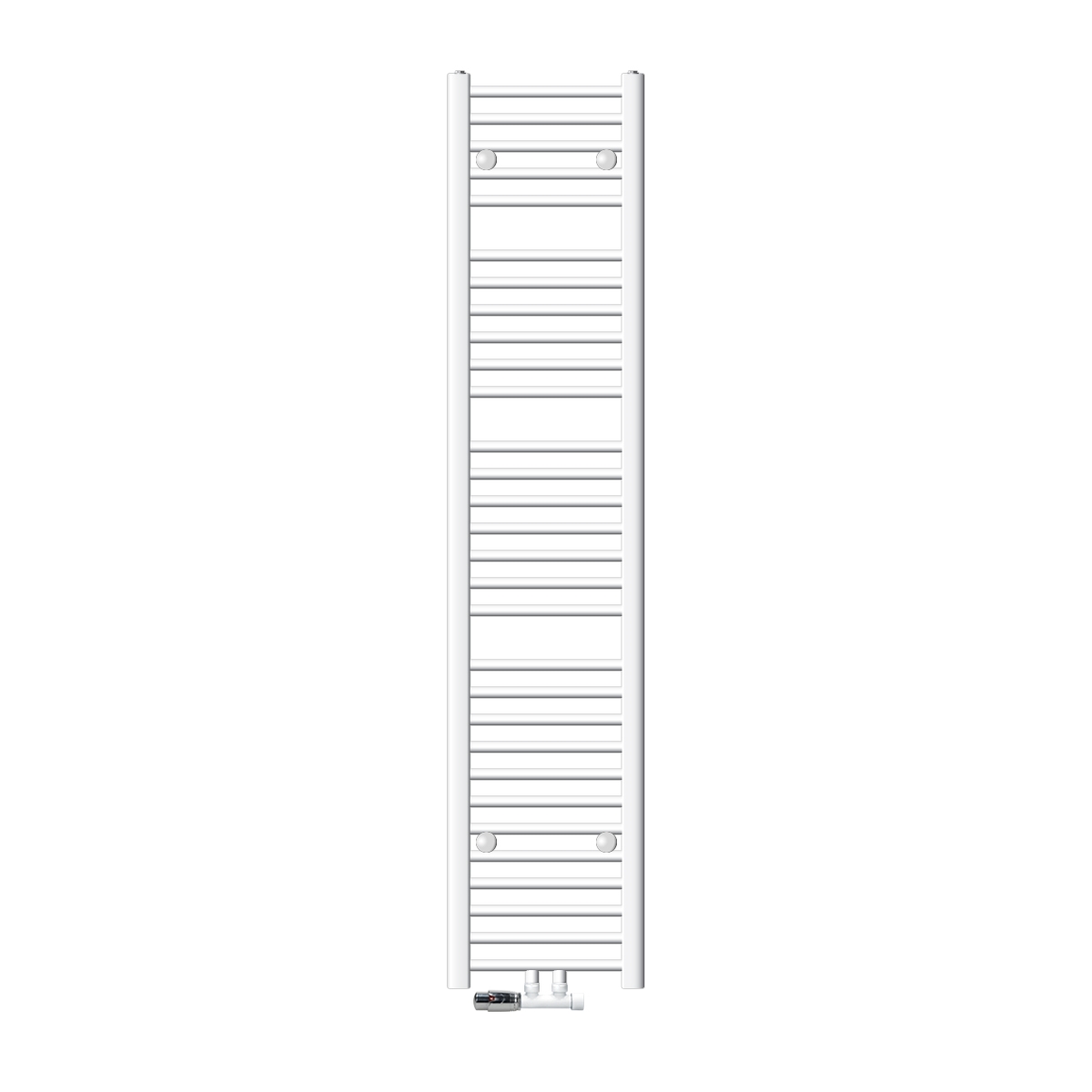 Radiador de baño sahara 300x1800 blanco recto medio ecd geramny