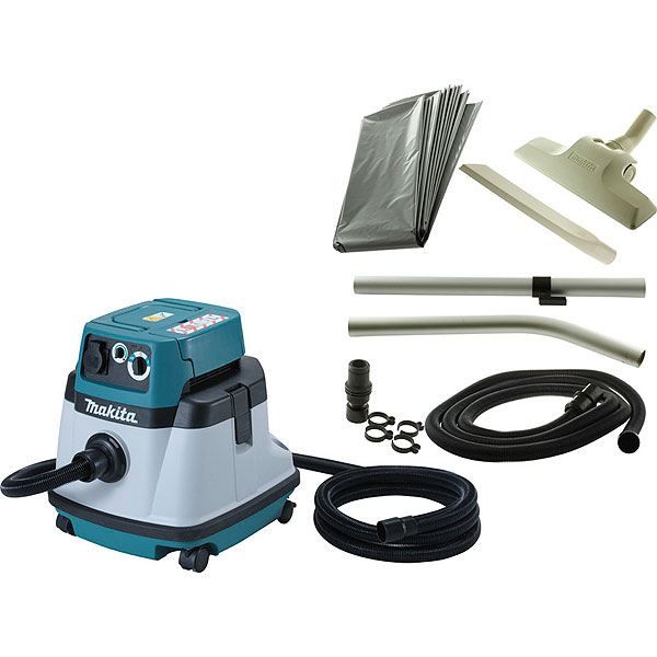 Aspirador Makita - clase l - 1050w - 25l - limpieza automática del filtro