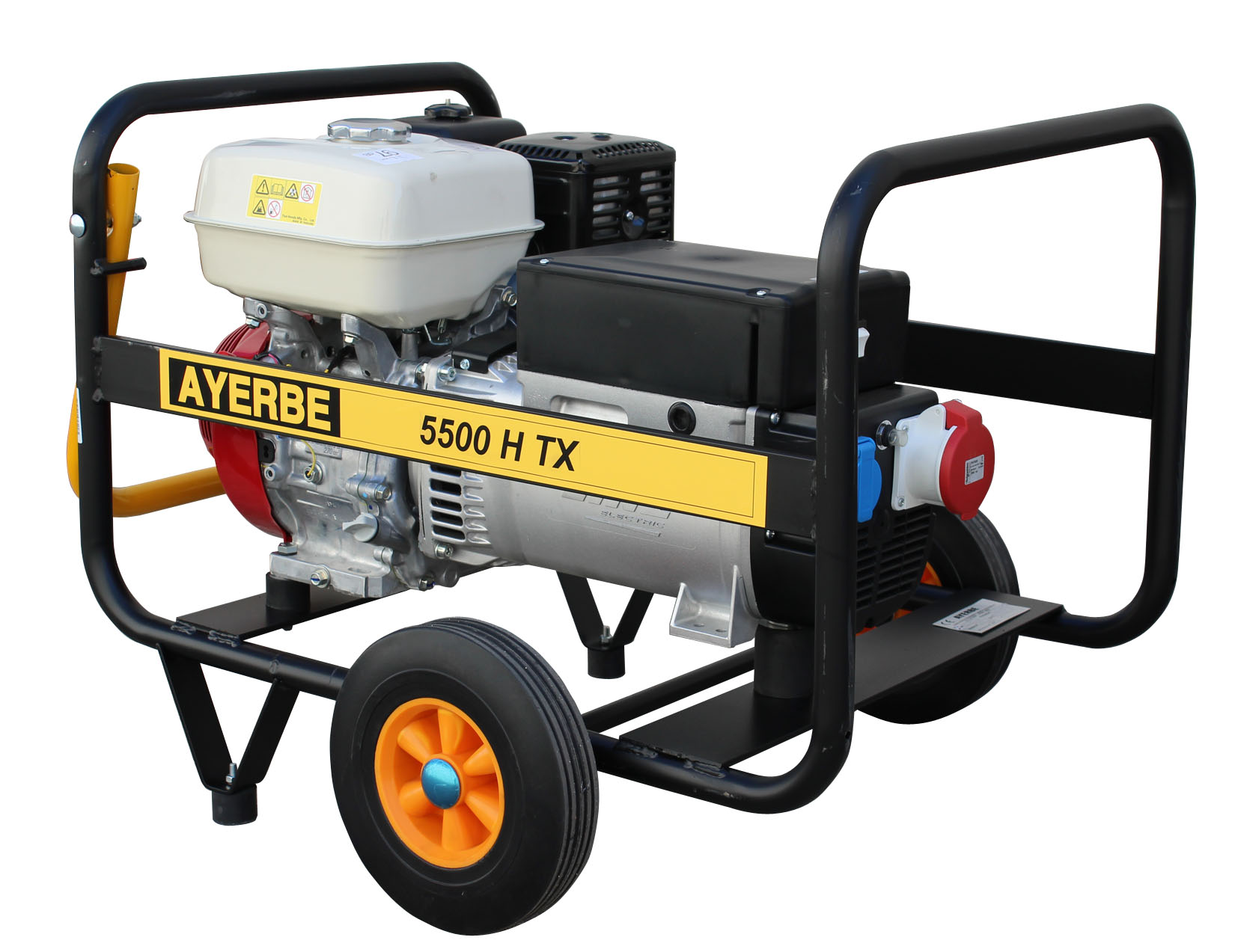 Ayerbe - 5420080 - grupo electrógeno 5500 h tx trifásico motor honda gx-270