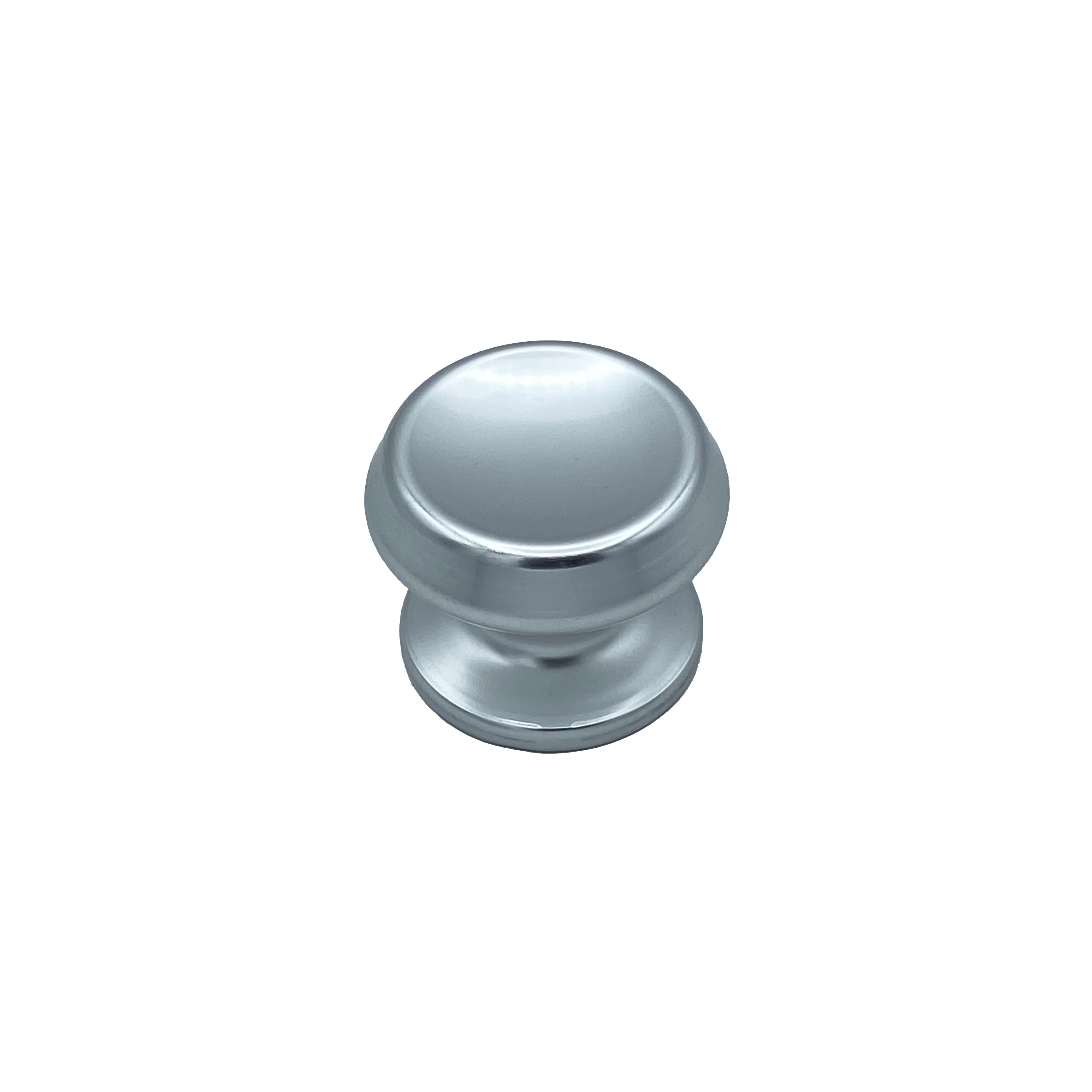 Pomo fijo para puerta, d: 70 mm, en aluminio, fijación rápida
