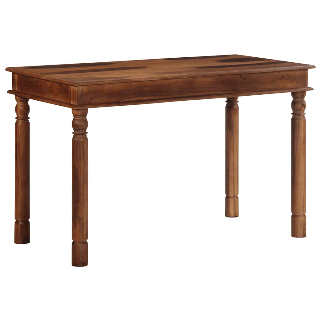 Mesa de comedor madera maciza de acacia 120x60x77 cm oif683383
