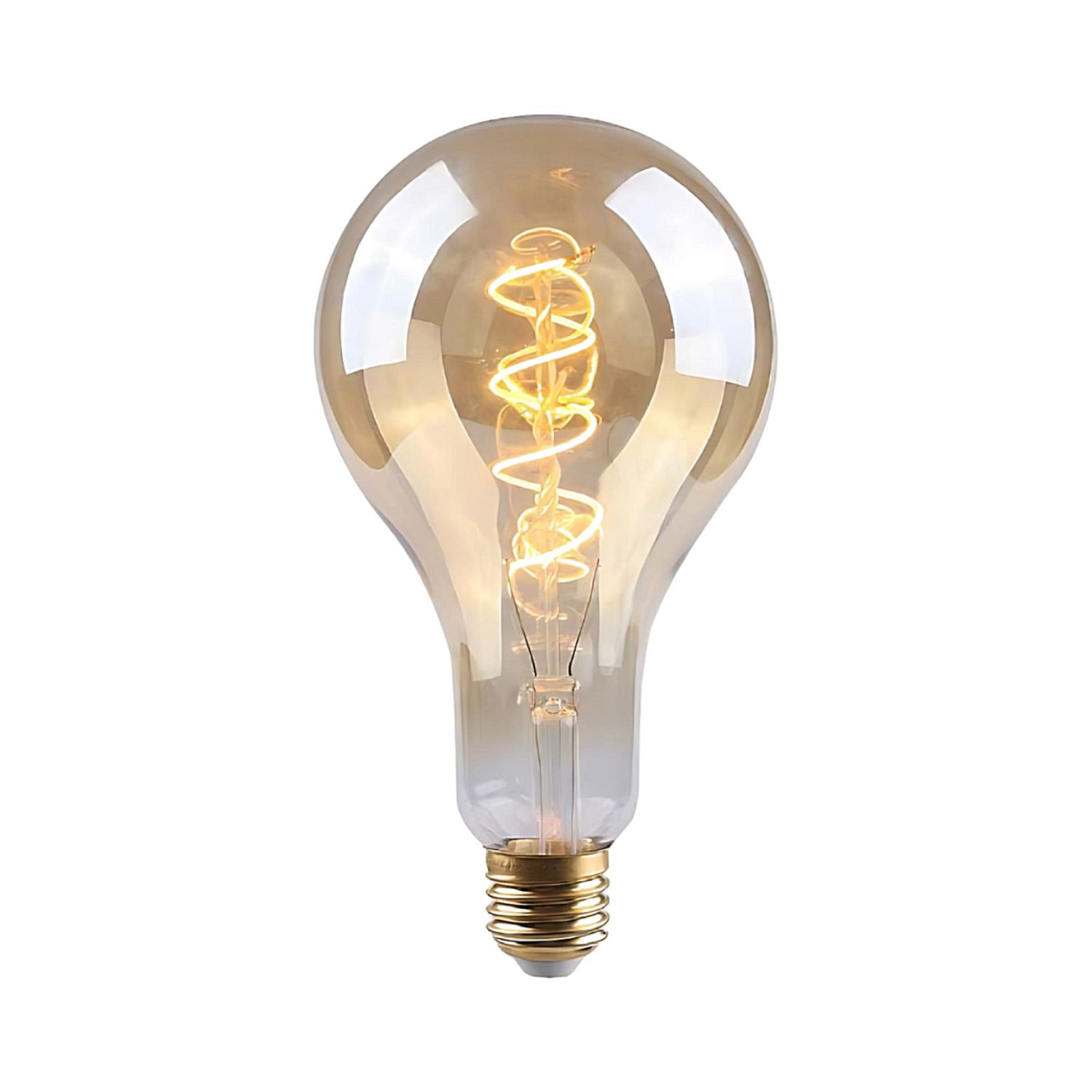 Bombilla LED gota E27 4w equi.17w 160lm regulable 2100k gold 15000h