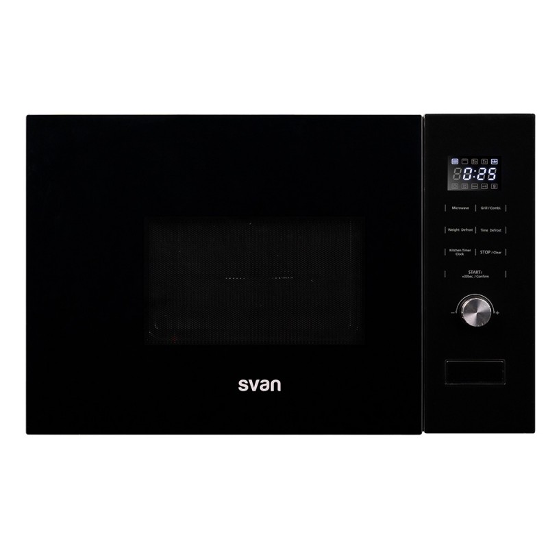 Microondas integrable Svan smwi2800dgn cristal negro