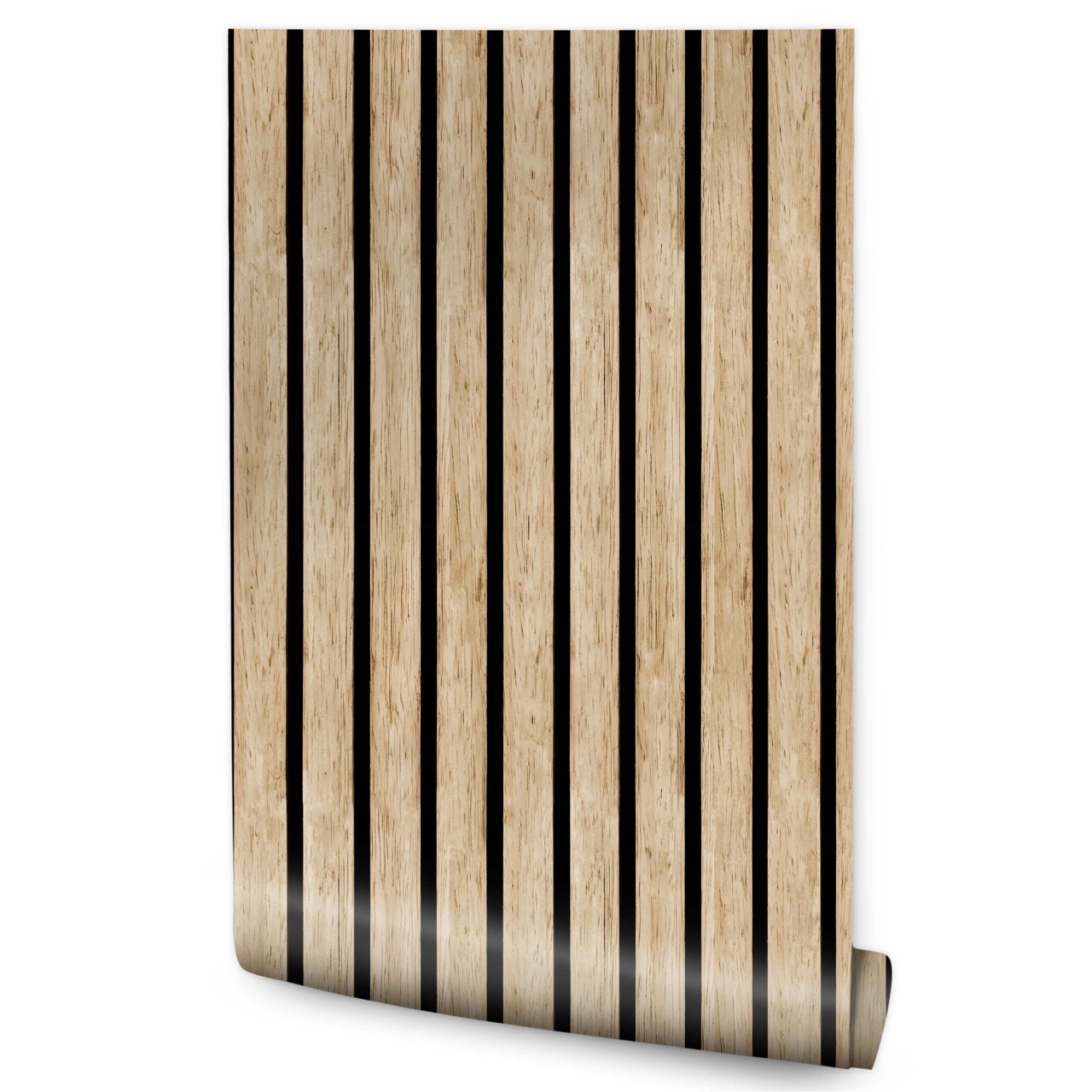 Papel Pintado Tablones De Madera Para Salón No Tejido 53 cm x 300 cm