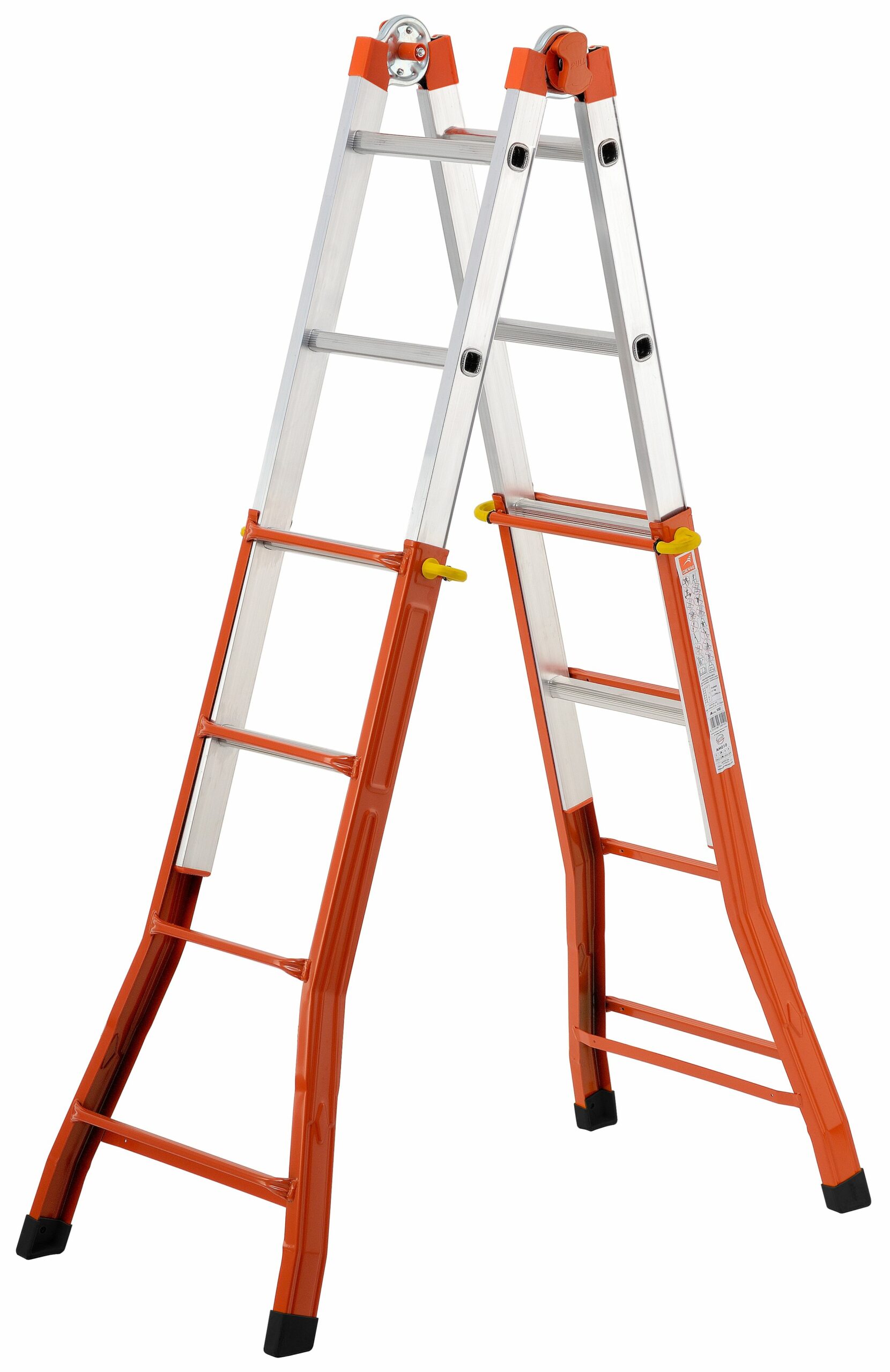 Gierre-am010-escalera telescópica multiposición mixta peppina 100 kg (4+4
