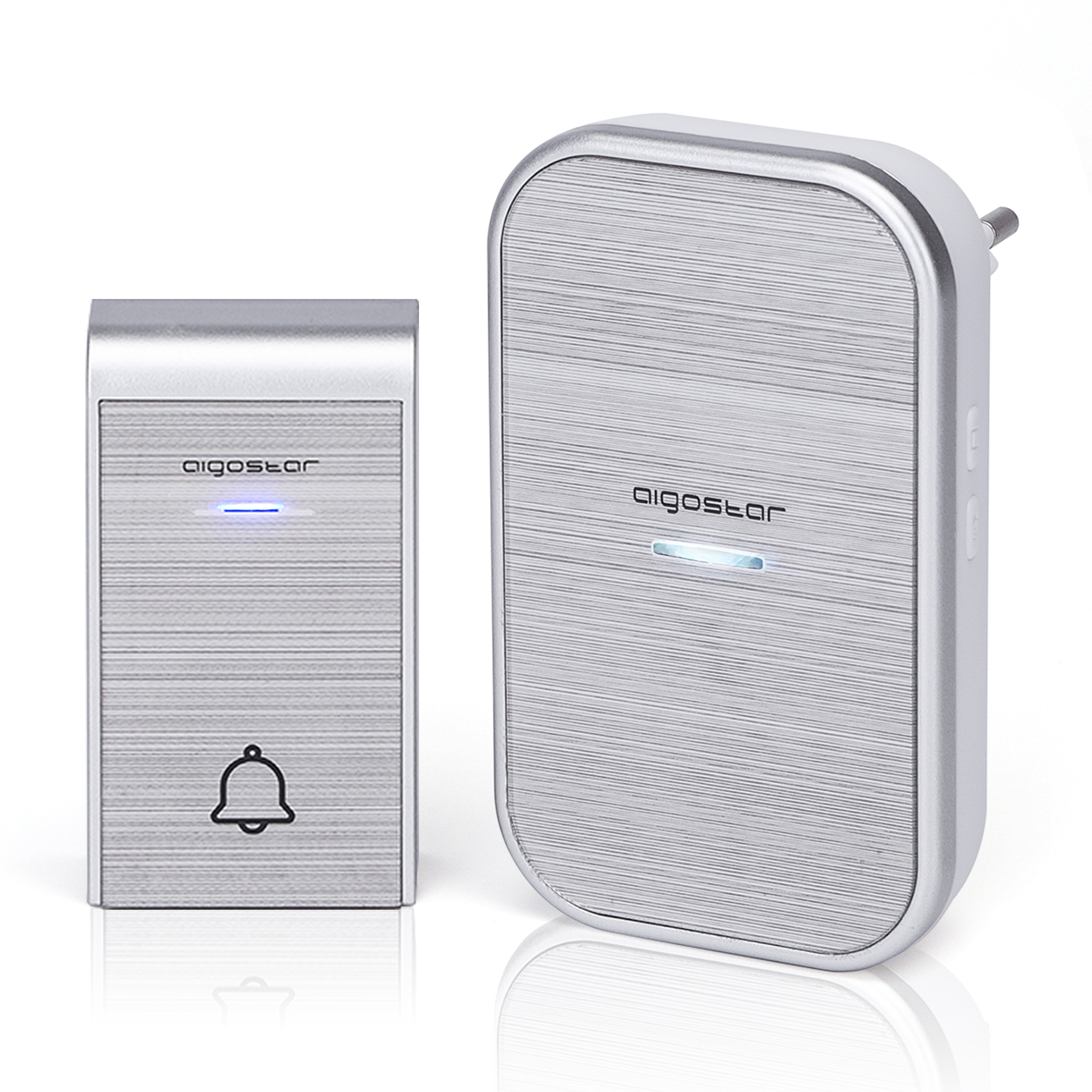 Aigostar ding ac-timbre inalámbrico,ip44,36 melodías,3 volúmenes