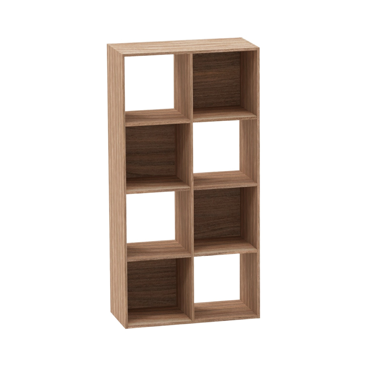 Estantería de 8 compartimentos spacequb 67.5x32x134cm 7house