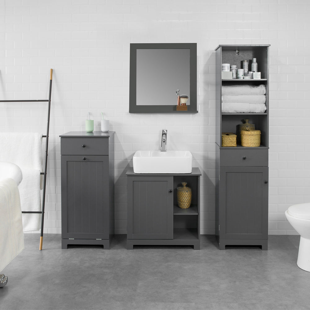 Mueble columna de baño bzr17-dg sobuy