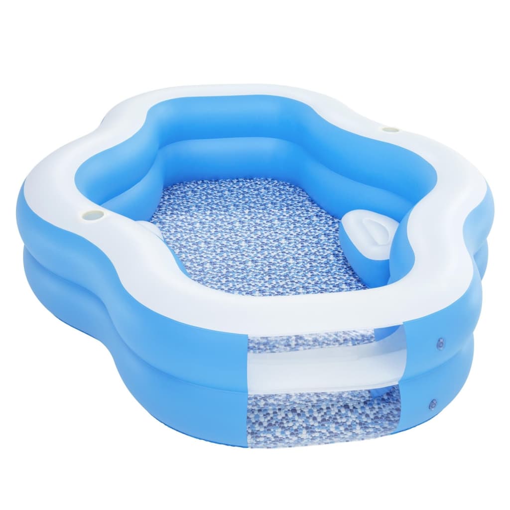 Bestway piscina splashview azul y blanca 270x198x51 cm