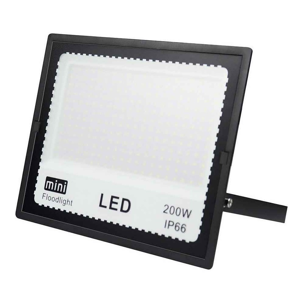 Fab 147482009 | proyector zircon 200w 6500k negro 20000lm 120º 26x32x3,6