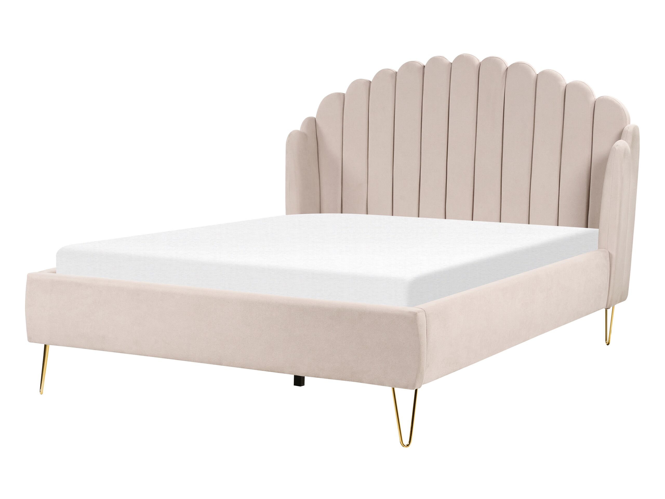 Cama tela ambillou 140 x 200 cm beige claro