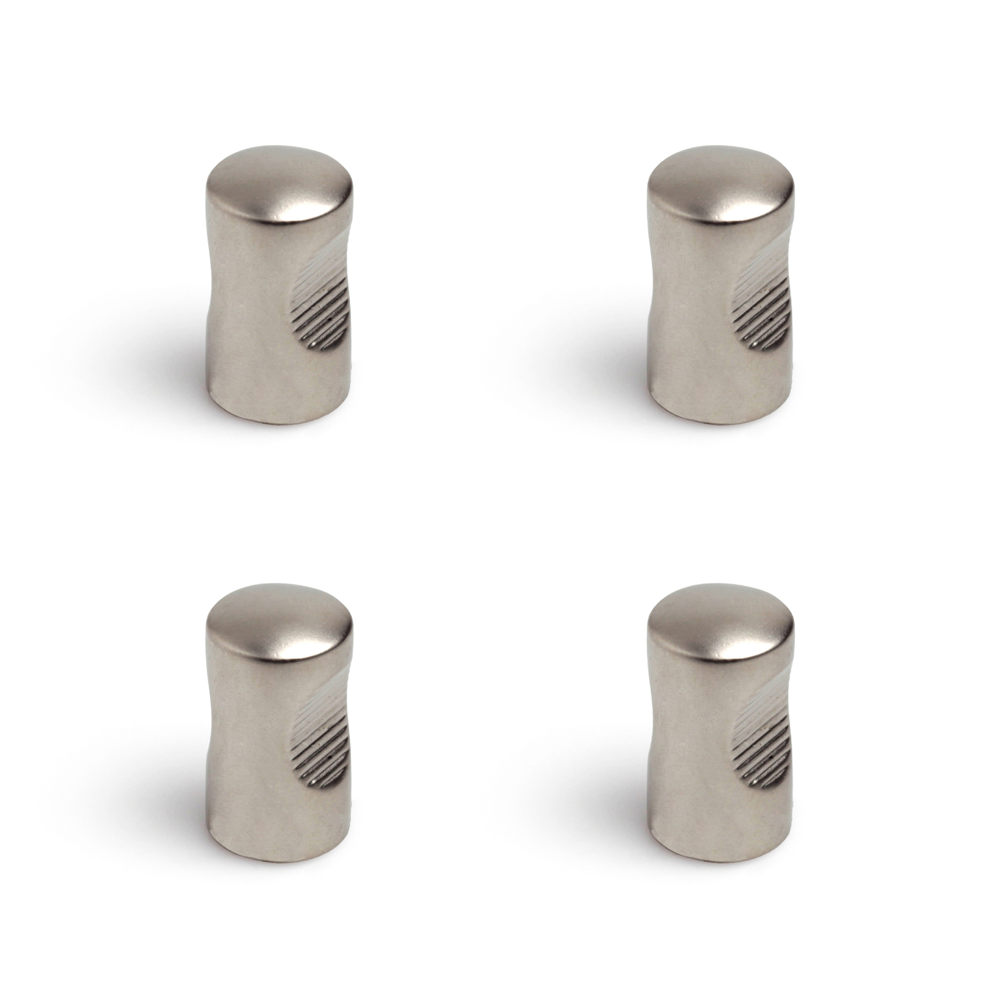 Pomo para mueble rei 767 | 14x14x25 mm | níquel bisú | 4 uds. | zamak