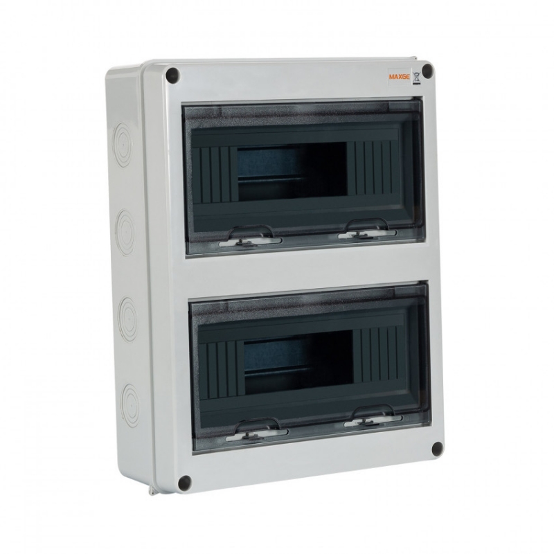 Cofret superficie ip65. 24 modulos 280 x 160 x 110