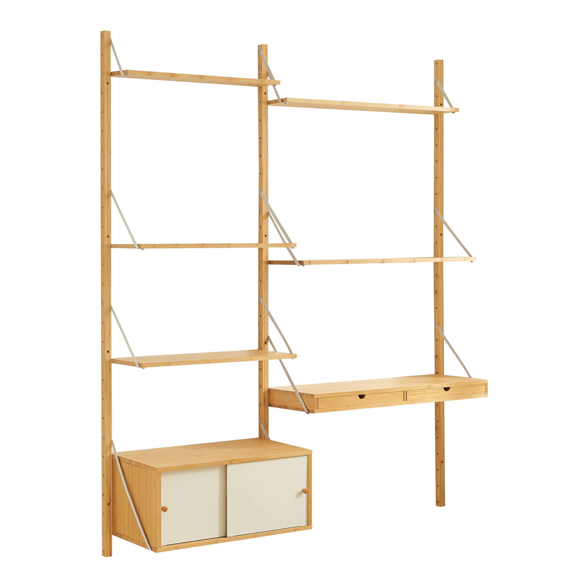 Estantería de diseño atemporal para salón/dormitorio mueble de almacenaje