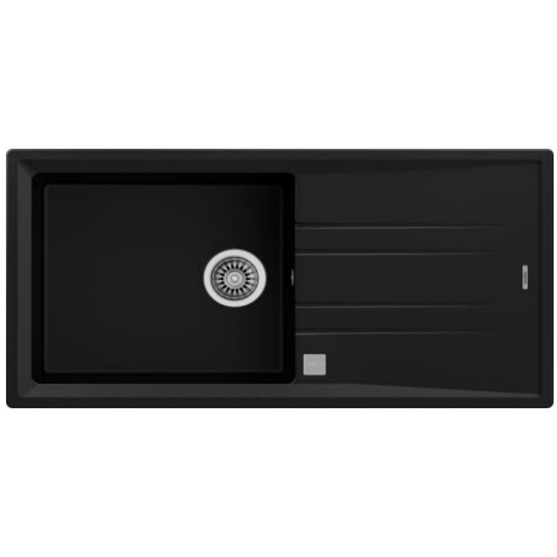 Fregadero teka tegranite stone 60l-tg 1c tegranite negro 200 mm