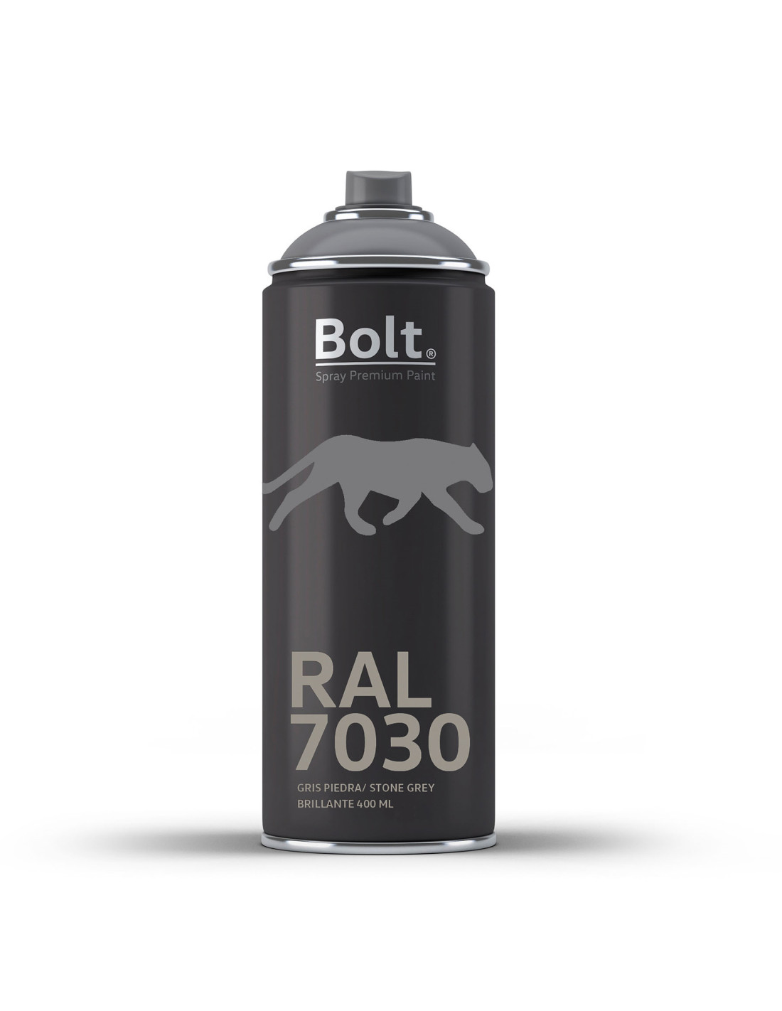 Spray bolt premium acrilico brillante ral 400 ml (ral 7030 gris piedra)
