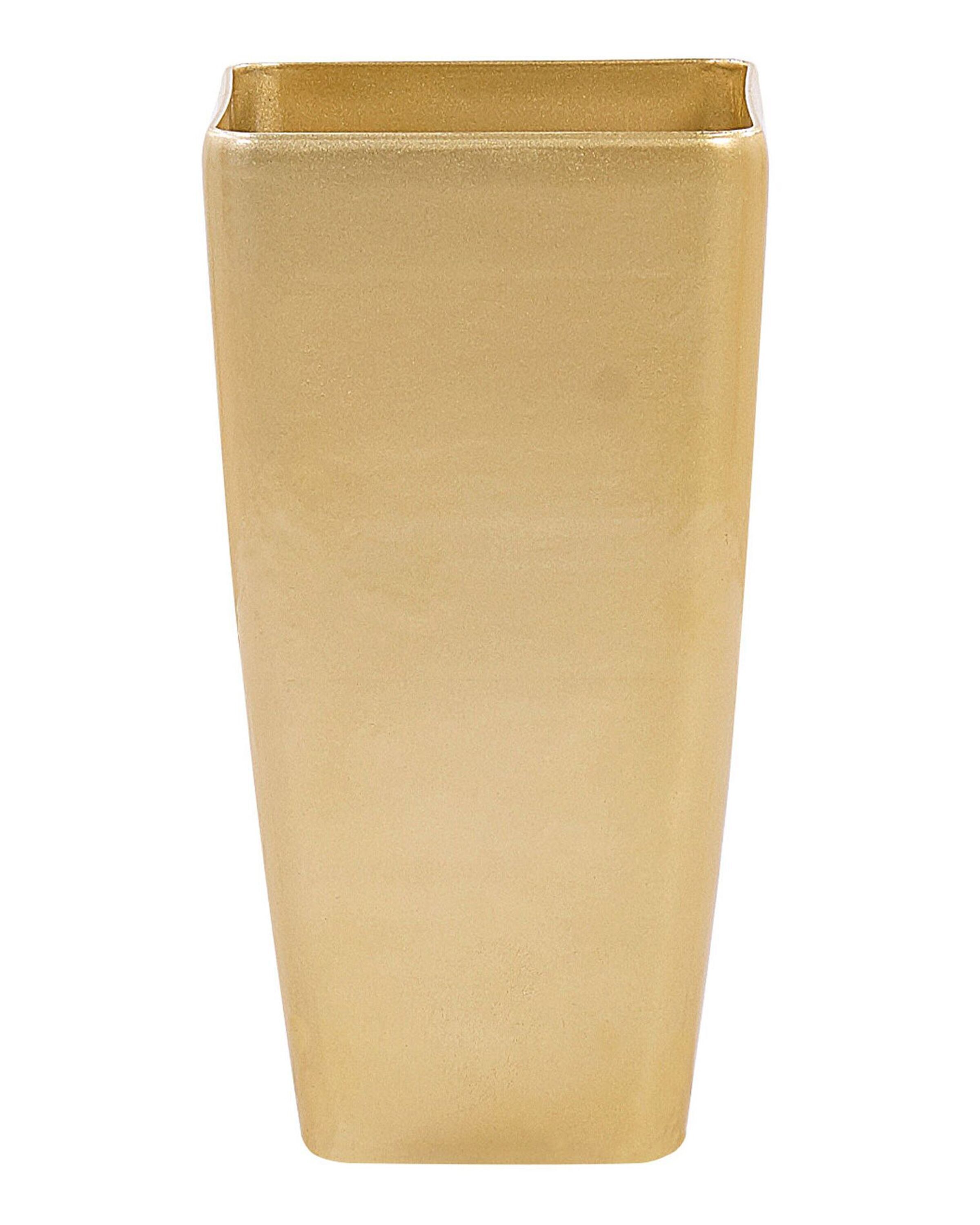 Maceta modi 30 cm dorado