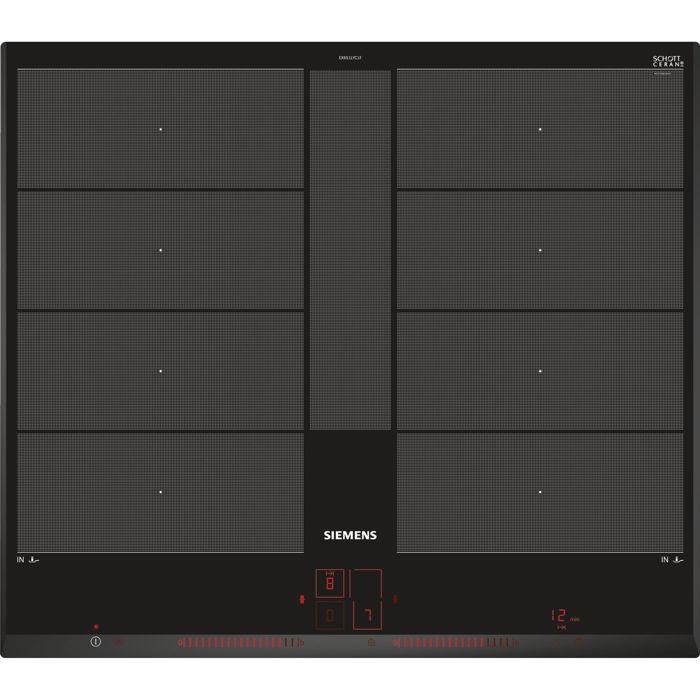 Inducción de mesa - Siemens - iq700 - 4 zonas - 60 cm - negro - dual lights