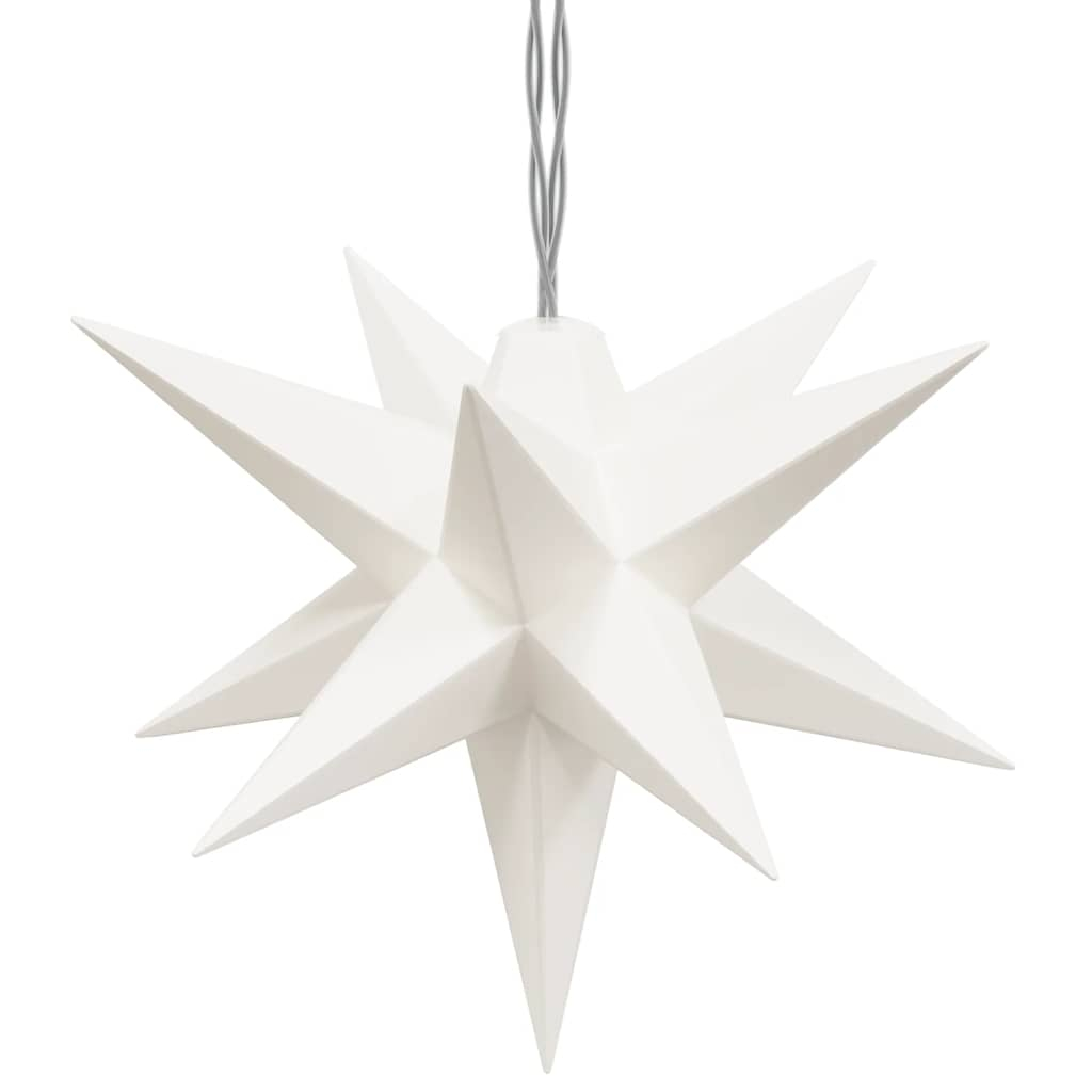 vidaXL lámpara de navidad 10 LEDs blanco 10 cm