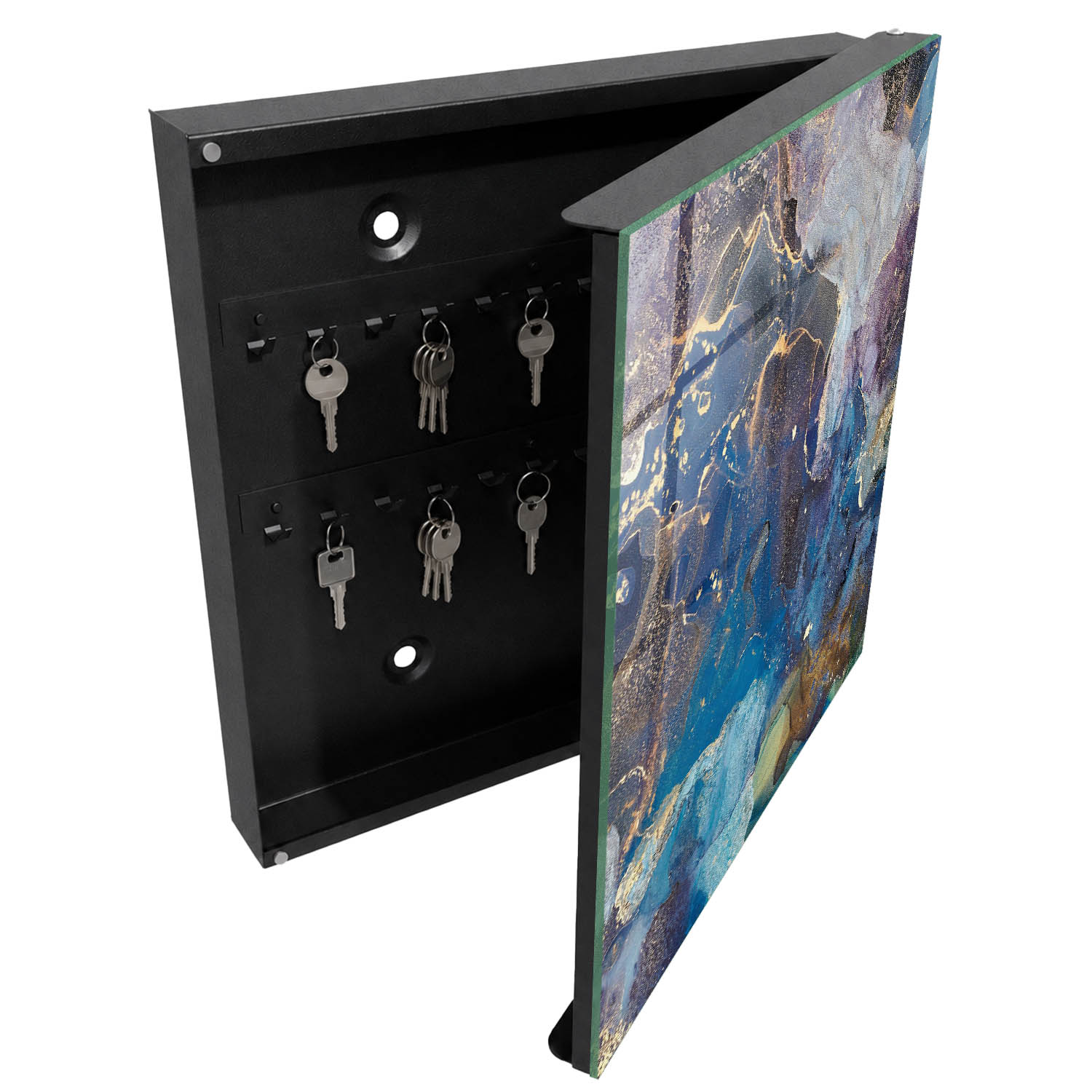 Armario para llaves decorativo 30x30x5, apertura derecha tulup