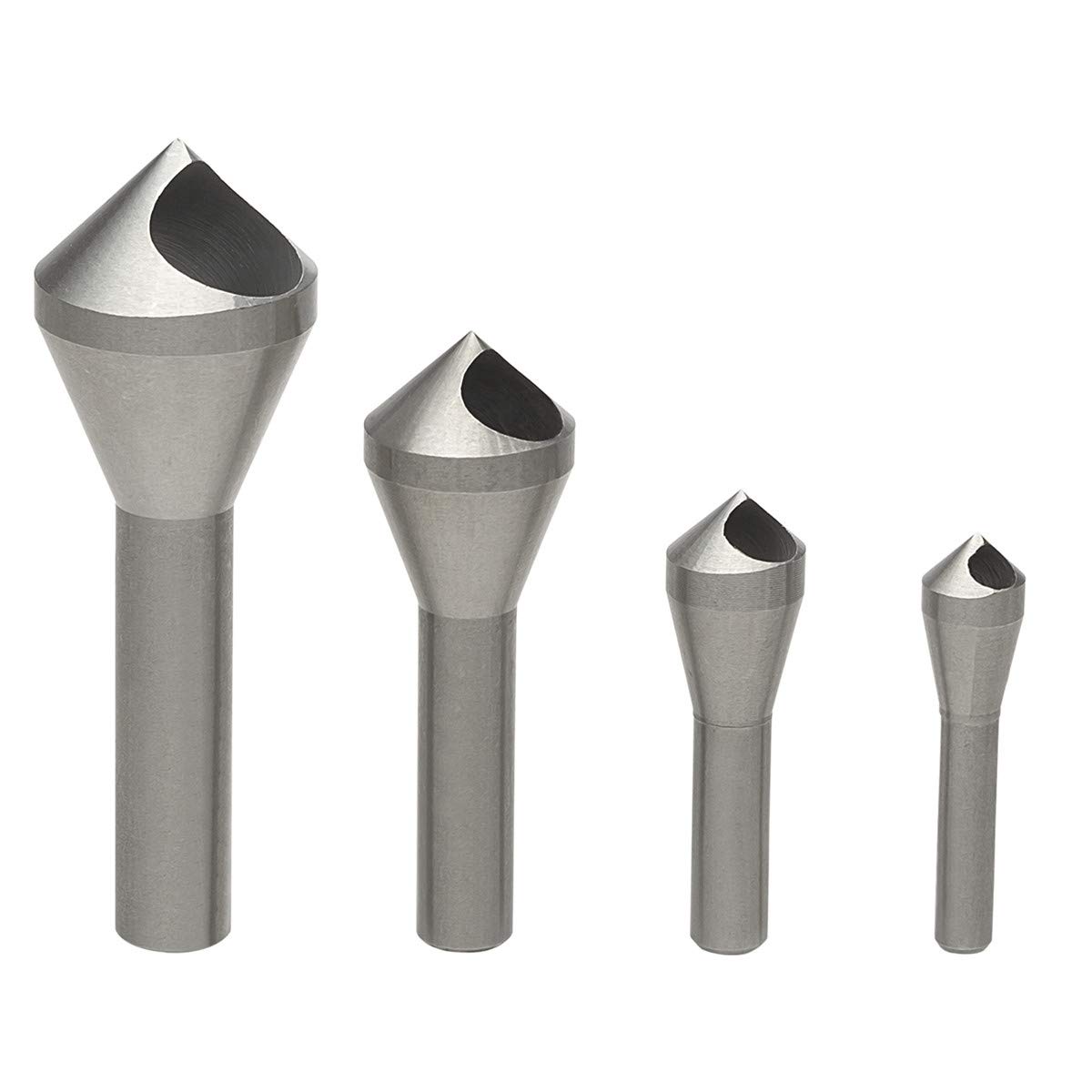 Juego 4 brocas avellanadoras HSS metal madera plástico