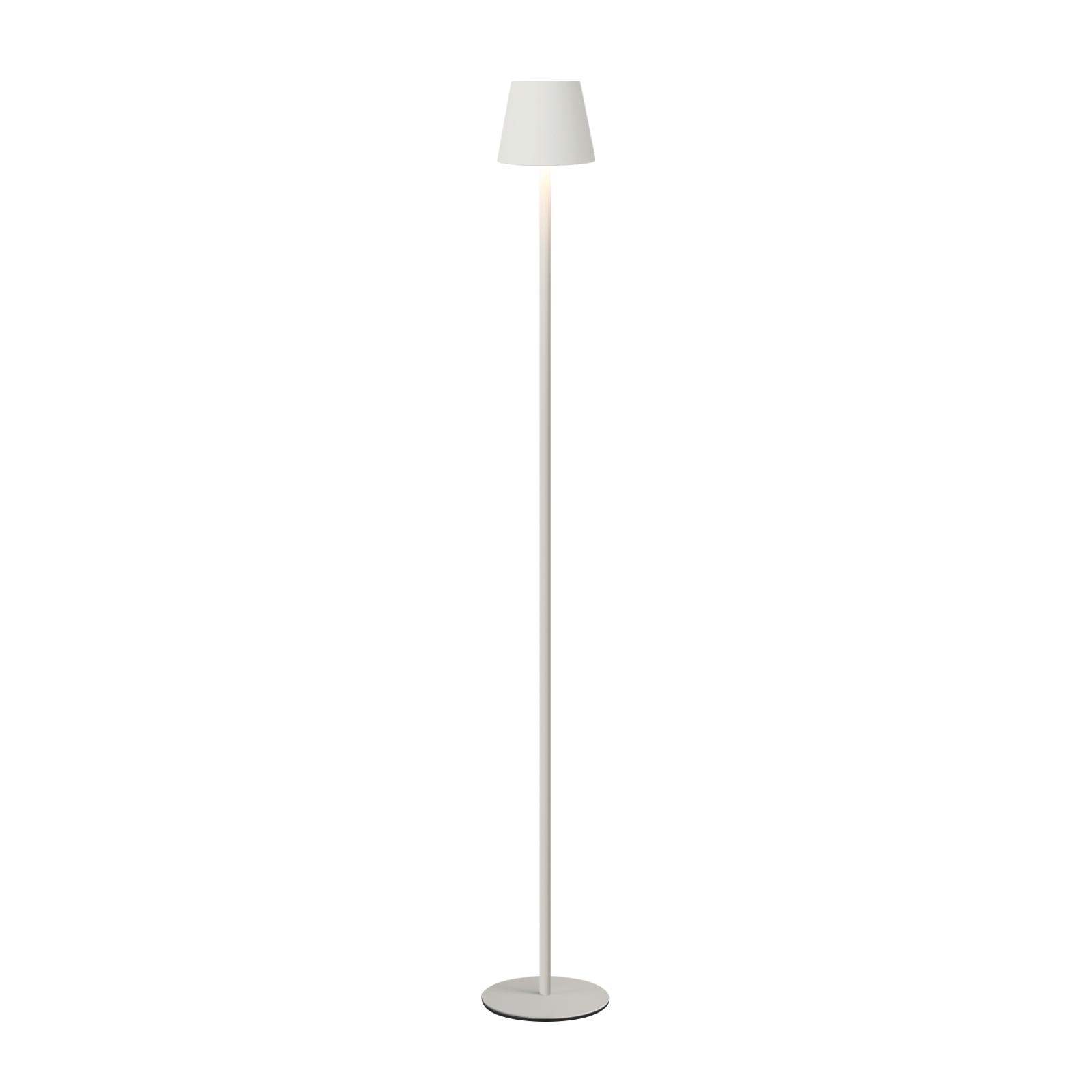 Nettlife lámpara de pie blanco 125x11