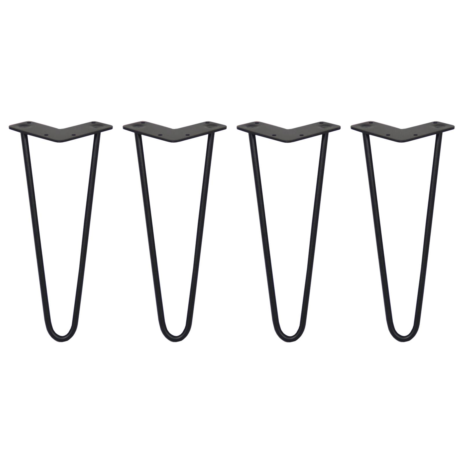 4 patas de horquilla skiski legs 30,5cm acero 2 dientes 10mm
