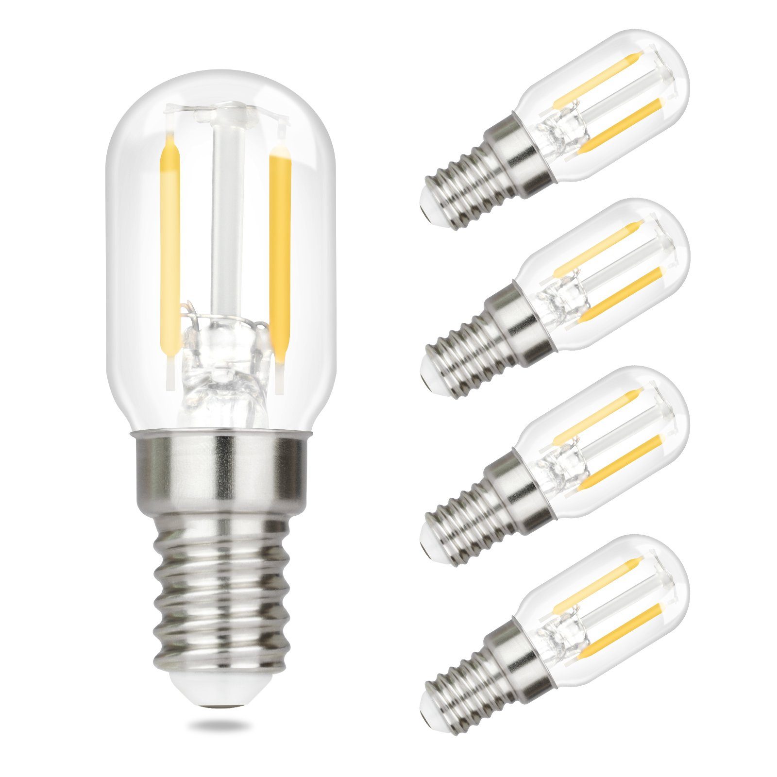 Nettlife bombillas LED e14 2 w 2700k(4er-set)