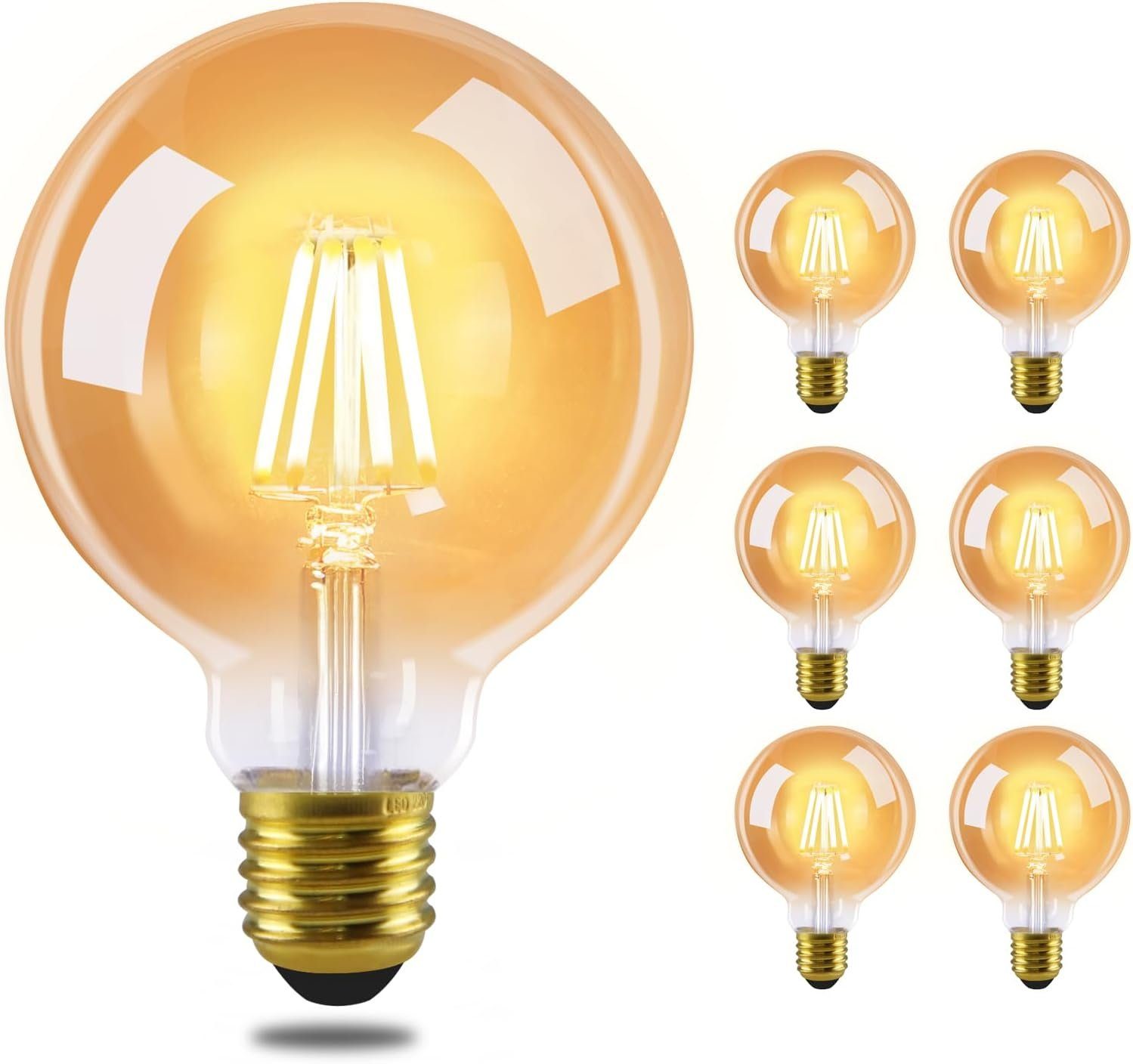 Nettlife bombillas LED E27 4 w 2700k(6er-set)