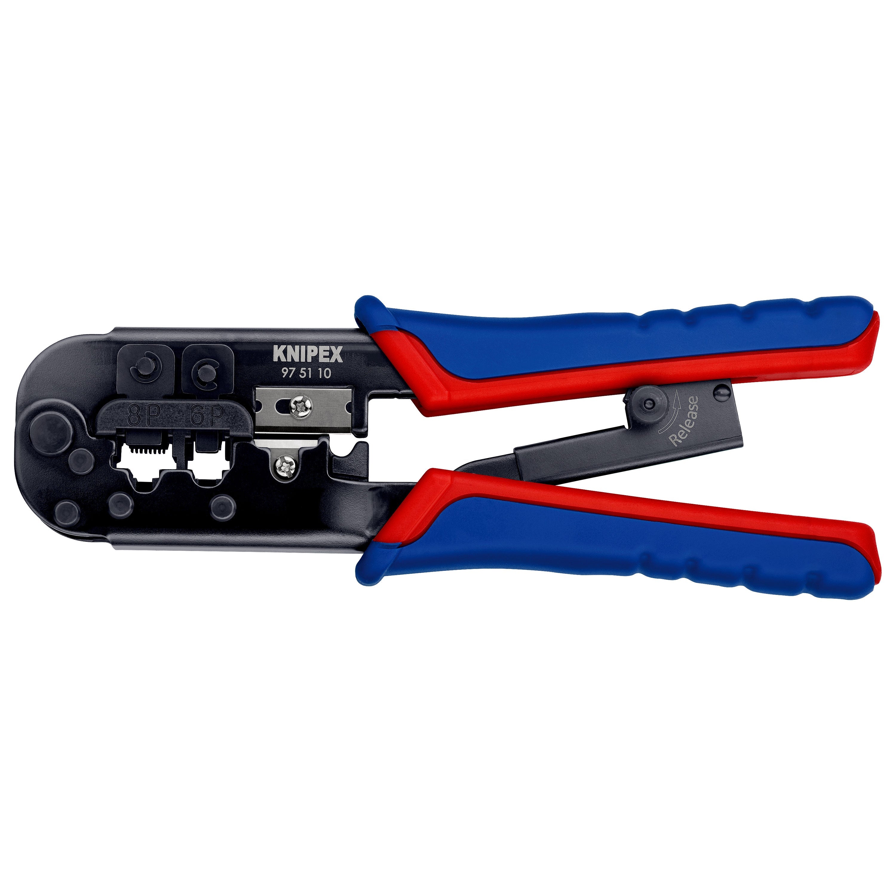 Knipex 97 51 10 - crimpadora para terminales western rj11/12/45