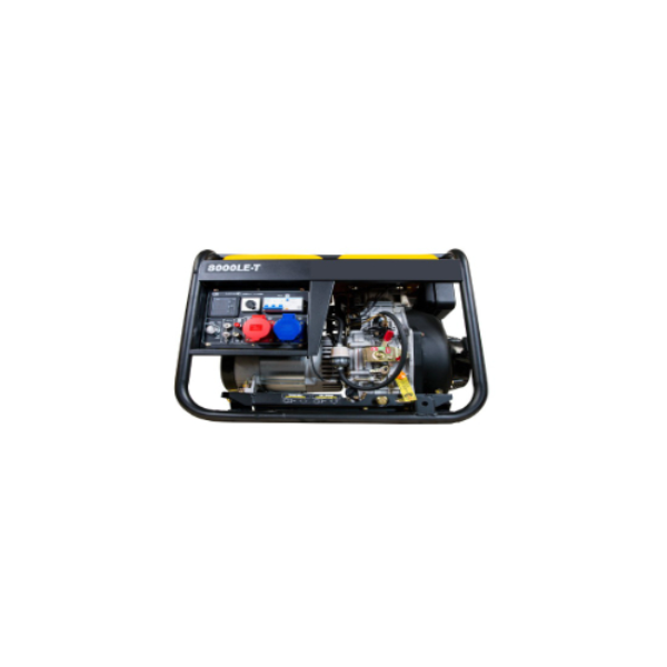 Generador eléctrico trifásico kompak k8000le-t