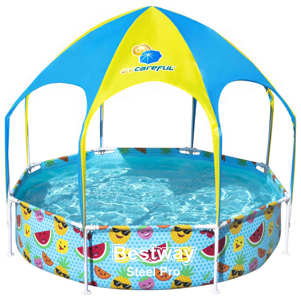 Bestway piscina elevada para niños steel pro uv careful 244x51 cm