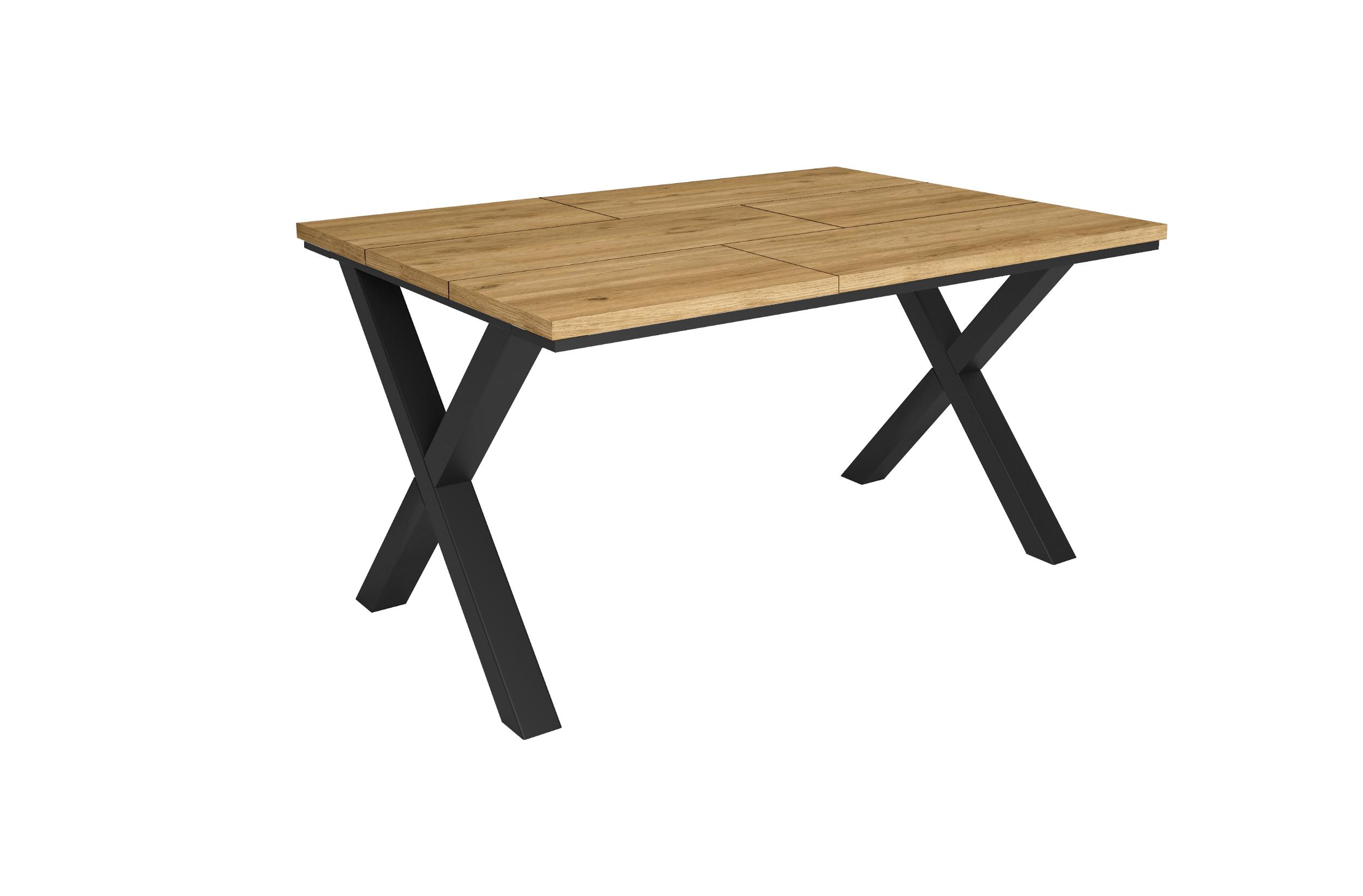 Mesa comedor, 140x90x74cm, roble rf3806