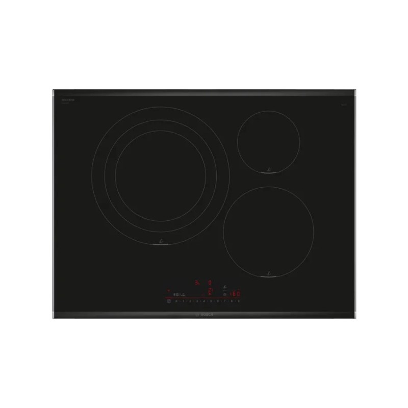 Inducción Bosch pid775hc1e 70 cm 3 zonas negro premium