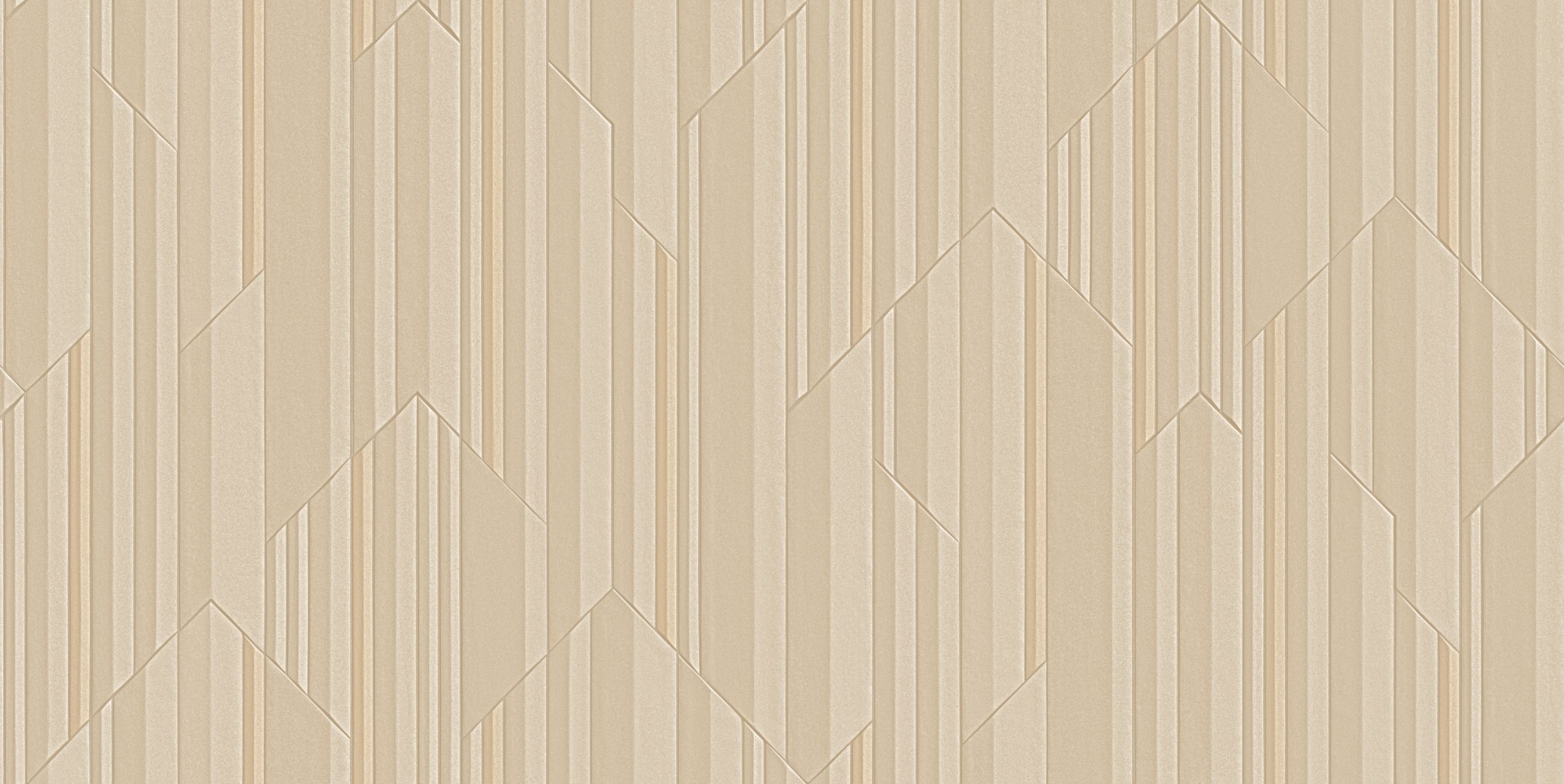 Zambaiti papel pintado líneas gráficas beige - 106 cm x 10 m - 662315