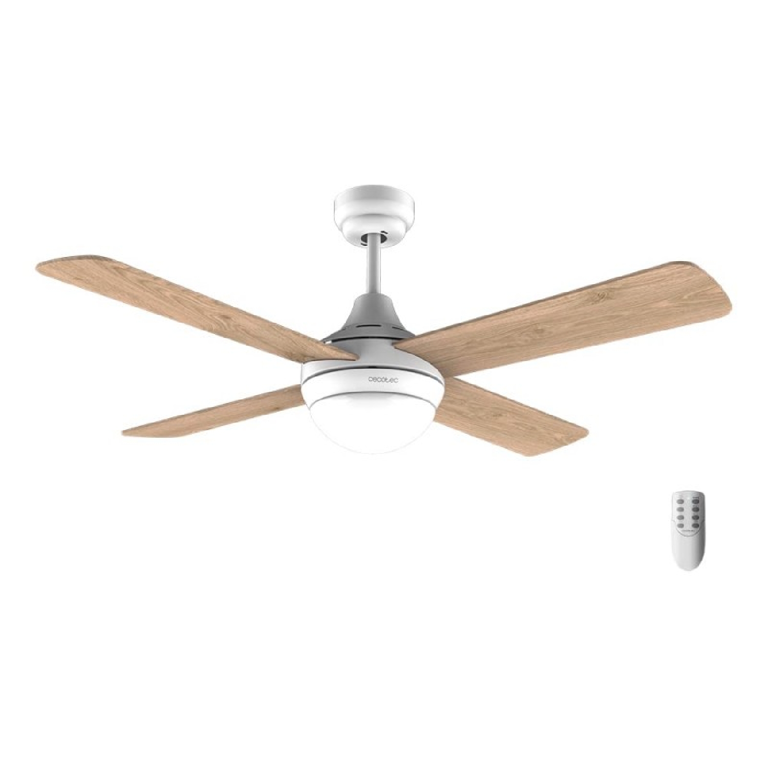 Cecotec ventilador de techo con luz energysilence aero 4250 dc fresh. 40 w