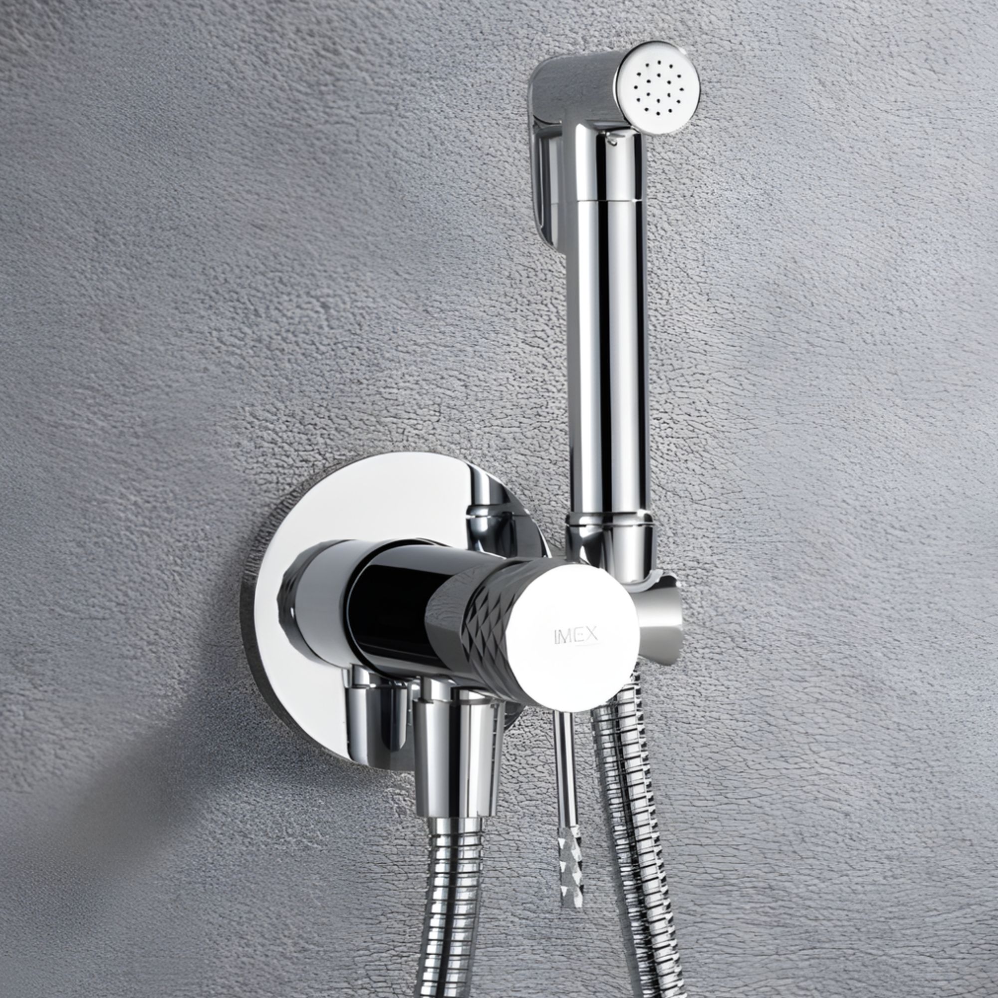 Imex - grifo bidé empotrado wc cromado serie génova