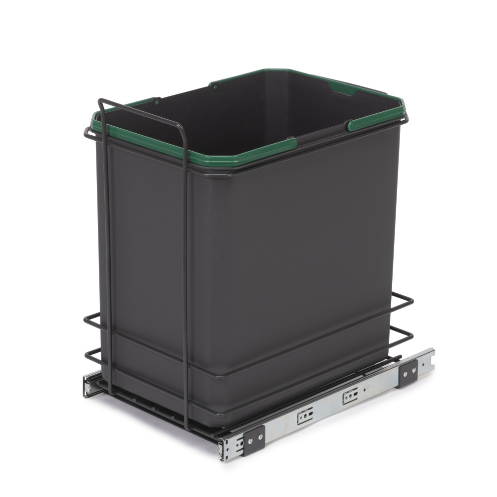 Contenedor de reciclaje recycle de 35 l para cocina, fijación inferior y