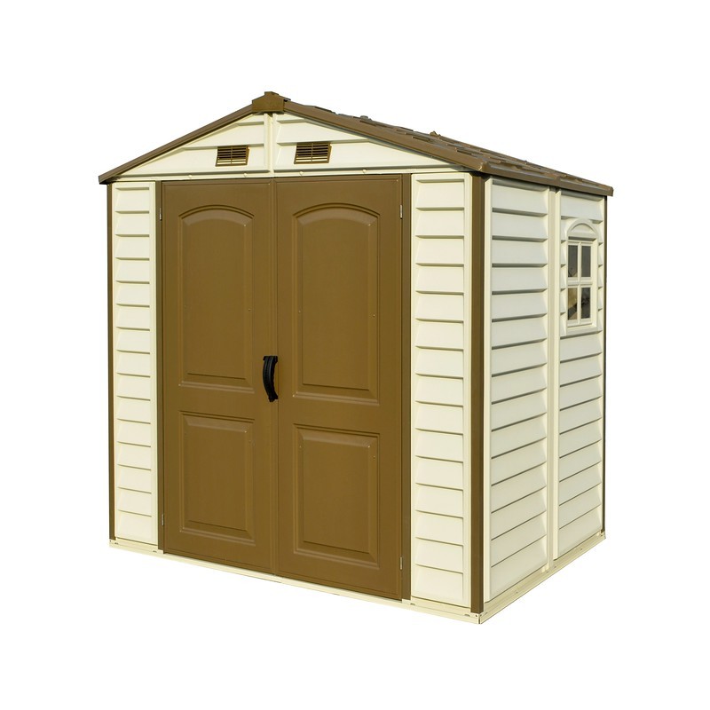 CASETA COBERTIZO PVC JARDIN STORE ALL 8X6 DURAMAX