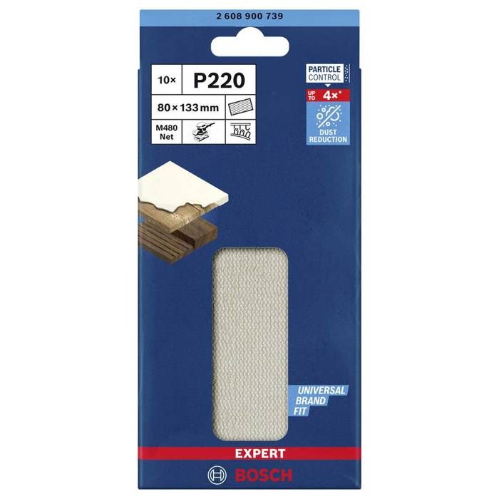 Accesorios Bosch expert m480 2608900739 tamiz de lijado para lijadora orbit