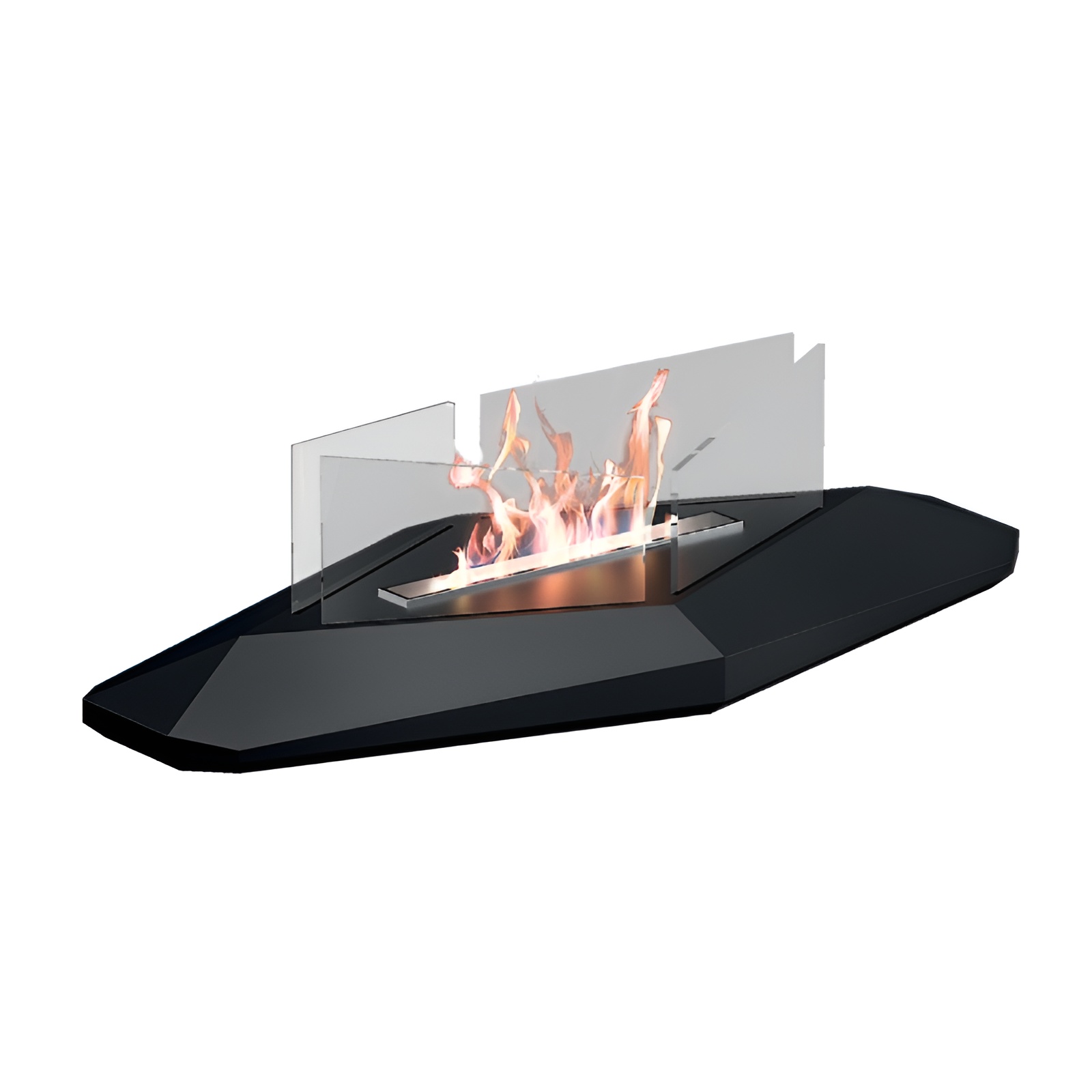 Chimenea decorativa de bioetanol 1200w 0,4l boston