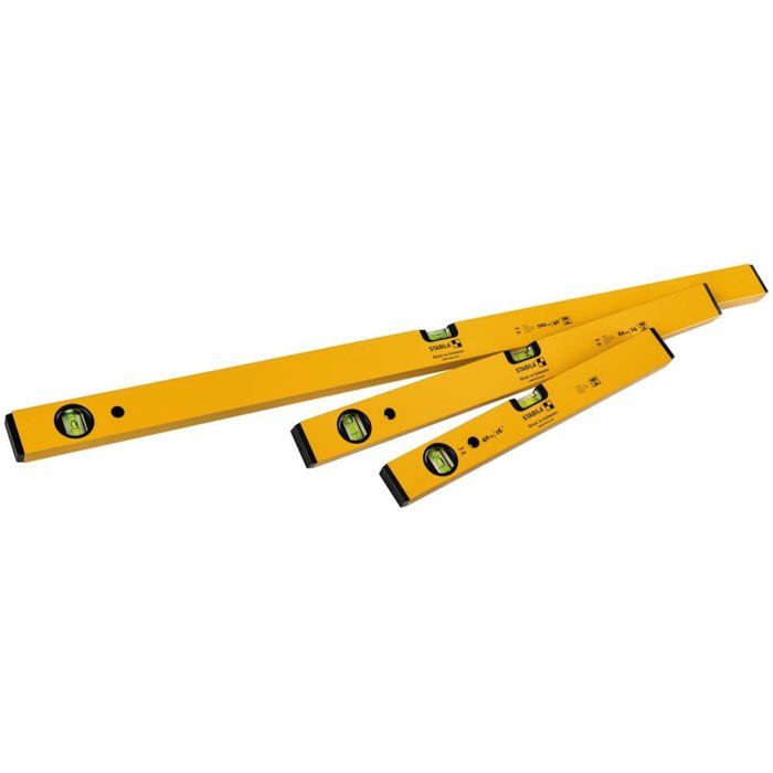 Juego de niveles de burbuja classic 70 stabila 100/ 60/ 40 cm - 19819